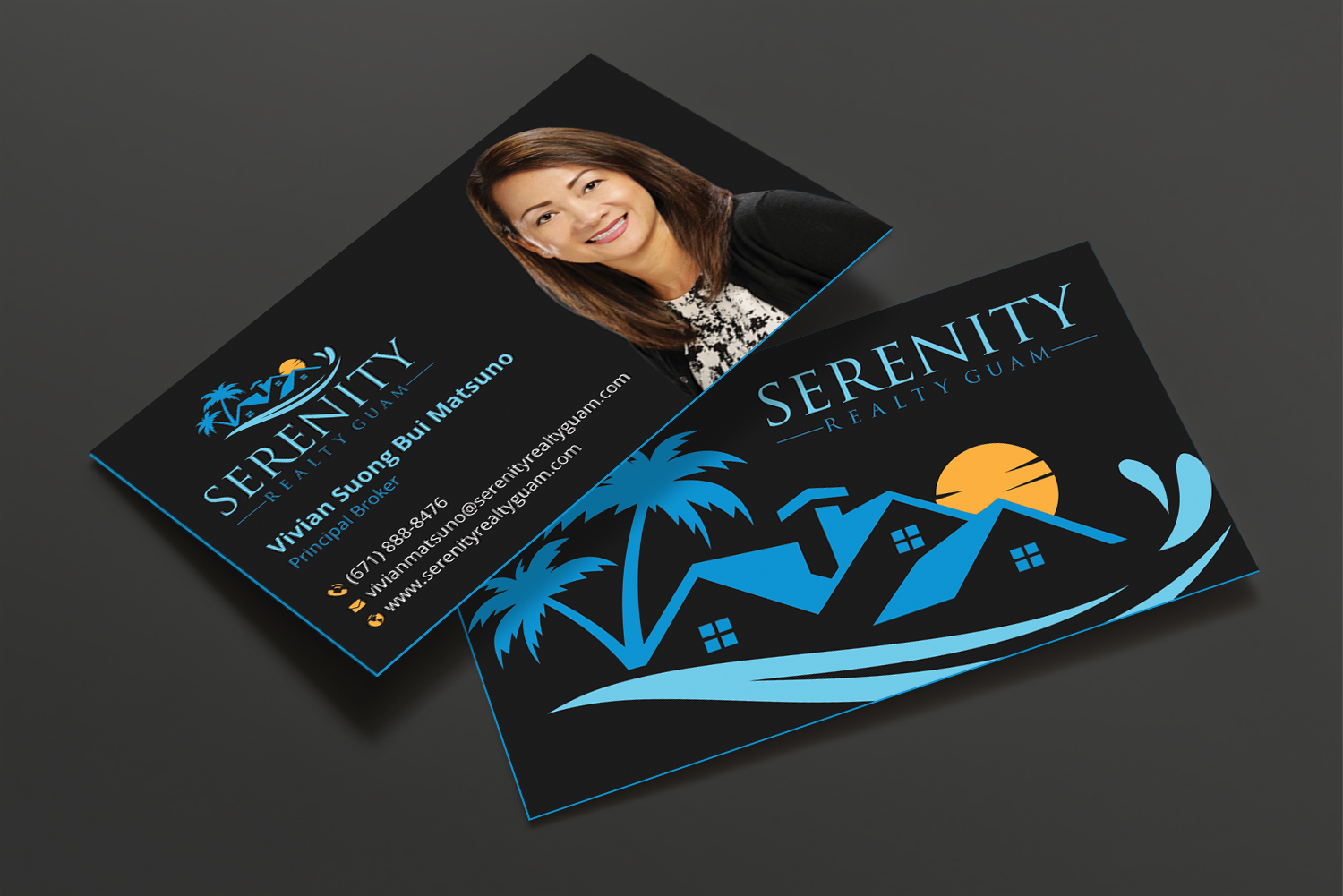 Business Card Design by DesignShout for Serenity Realty | Design #29608761