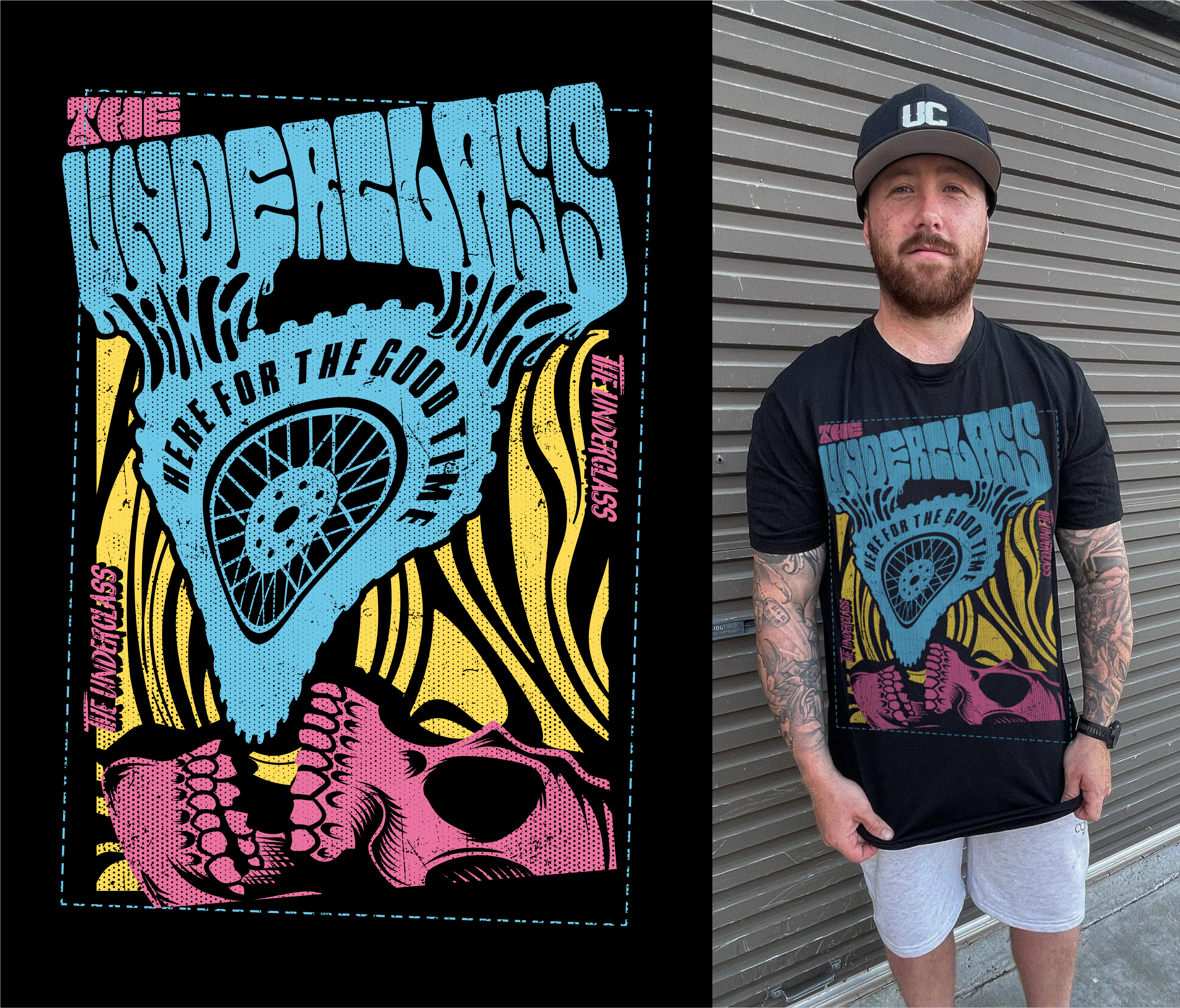 Design de T-shirt par DoppelGanger Studio pour The Underclass | Design #29601460