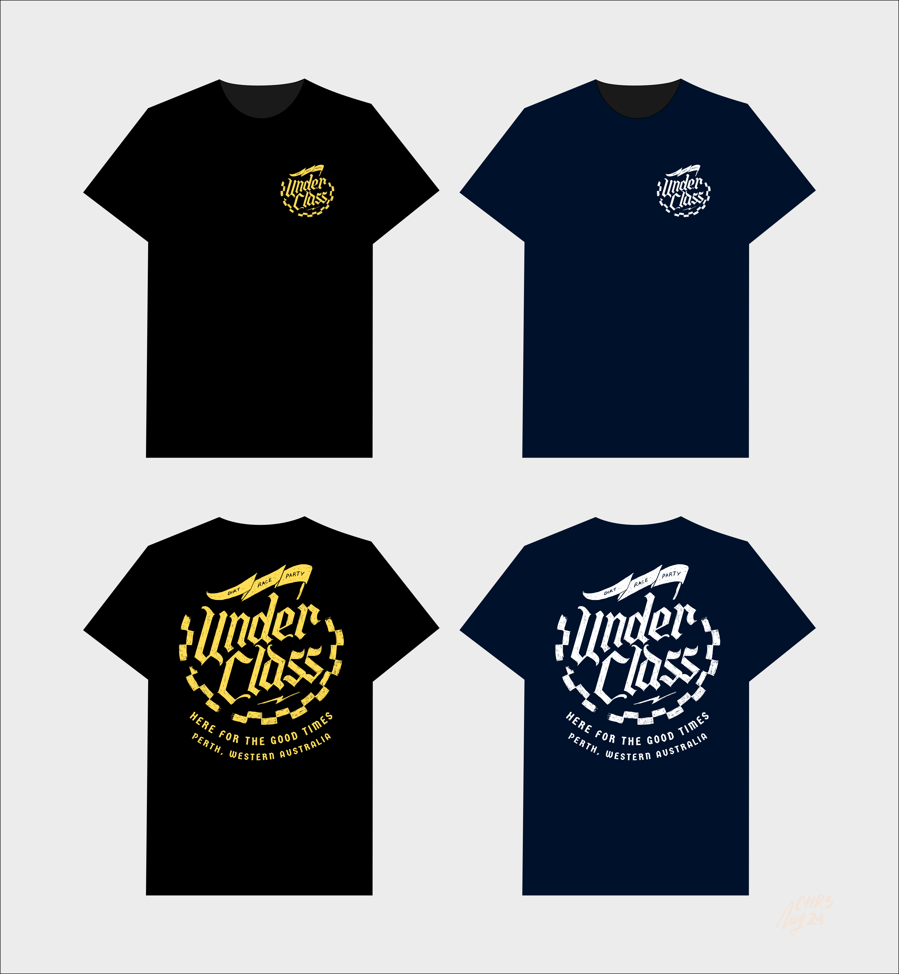 T-shirt Design by chrisnug24 for The Underclass | Design #29614888