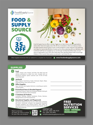 Postcard Design by Fine Graphics House for this project | Design: #29597856