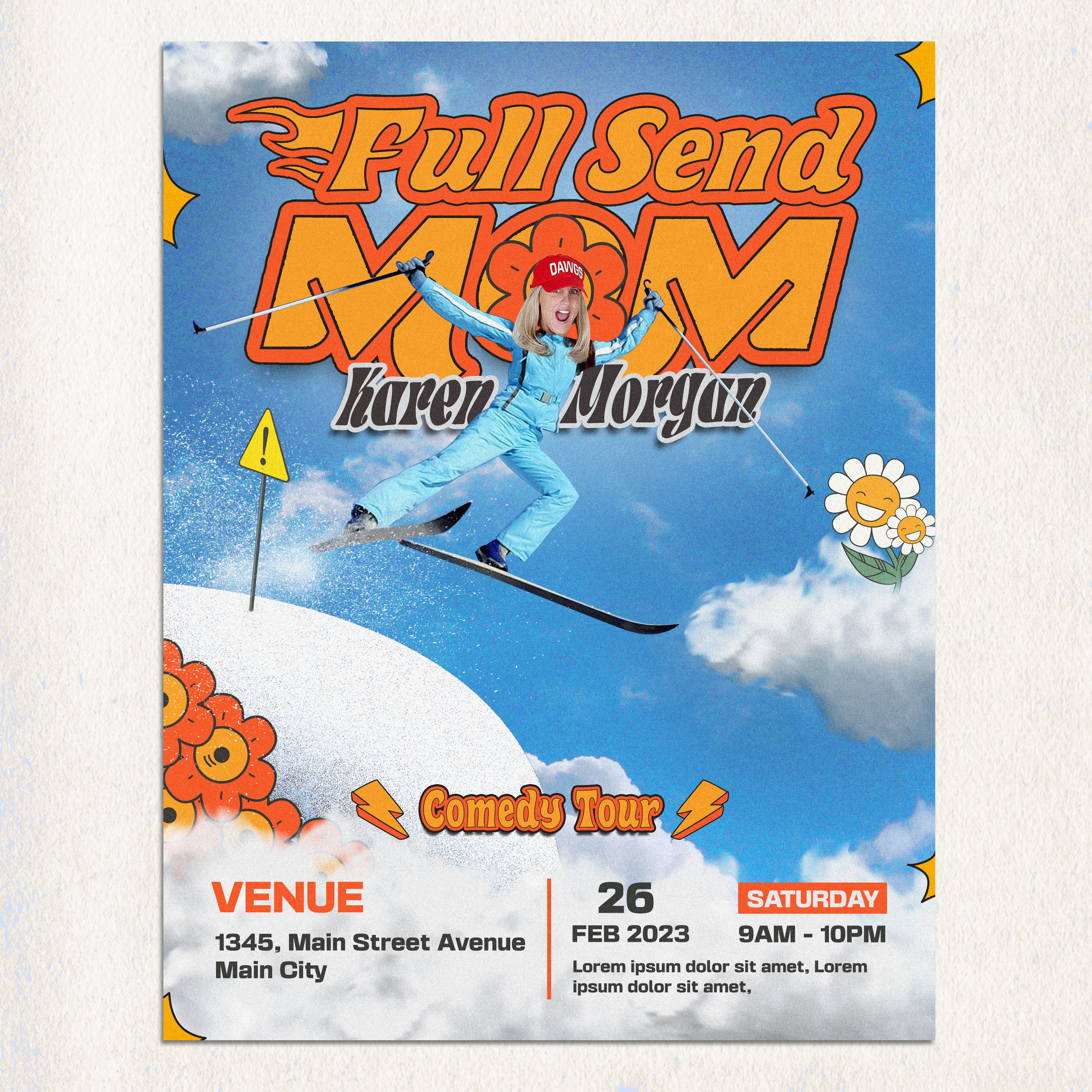 Poster Design by Design Grind for Southern Laughing LLC | Design #29680896