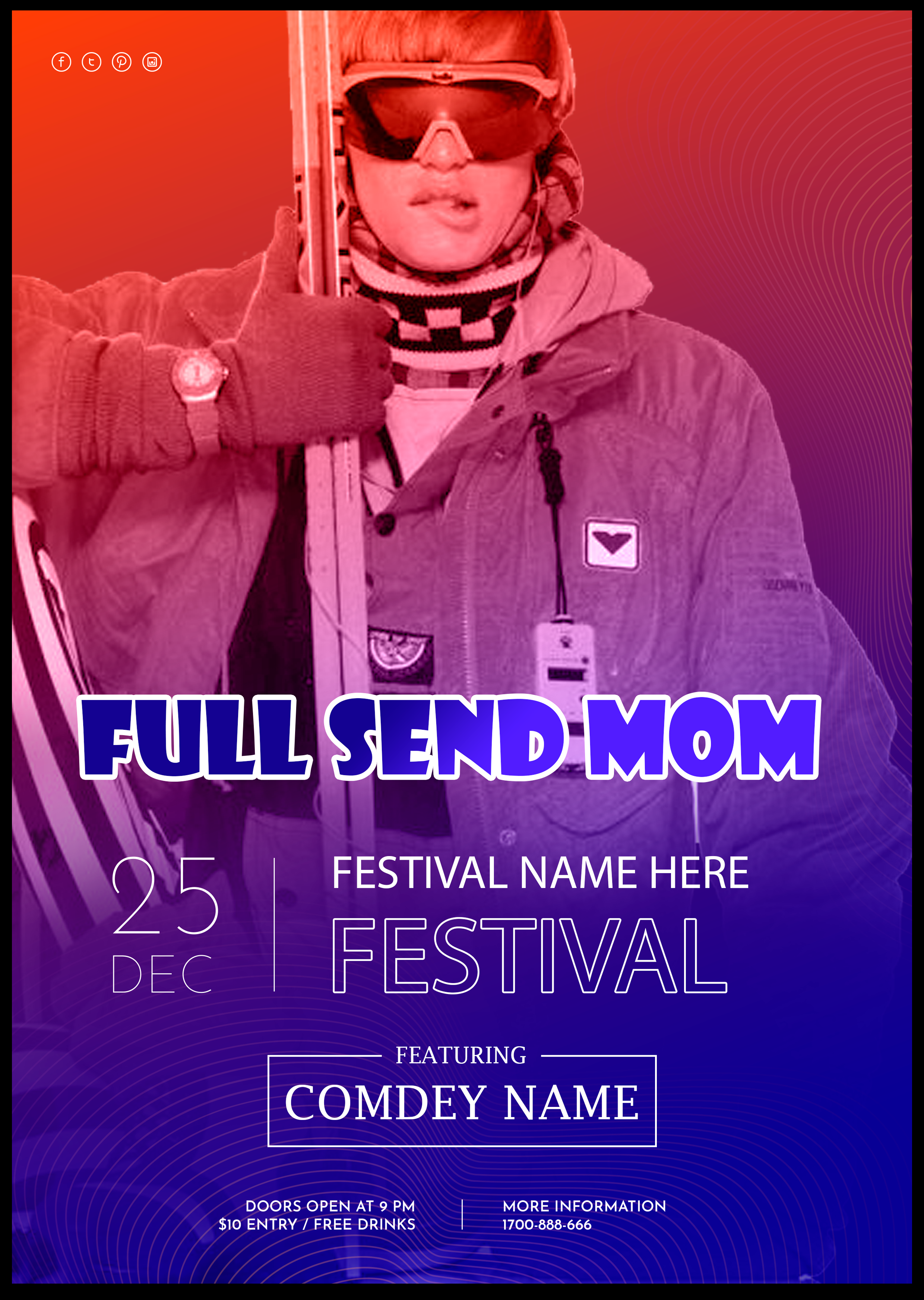 Design de Poster par Best Design Hub pour Southern Laughing LLC | Design #29600761