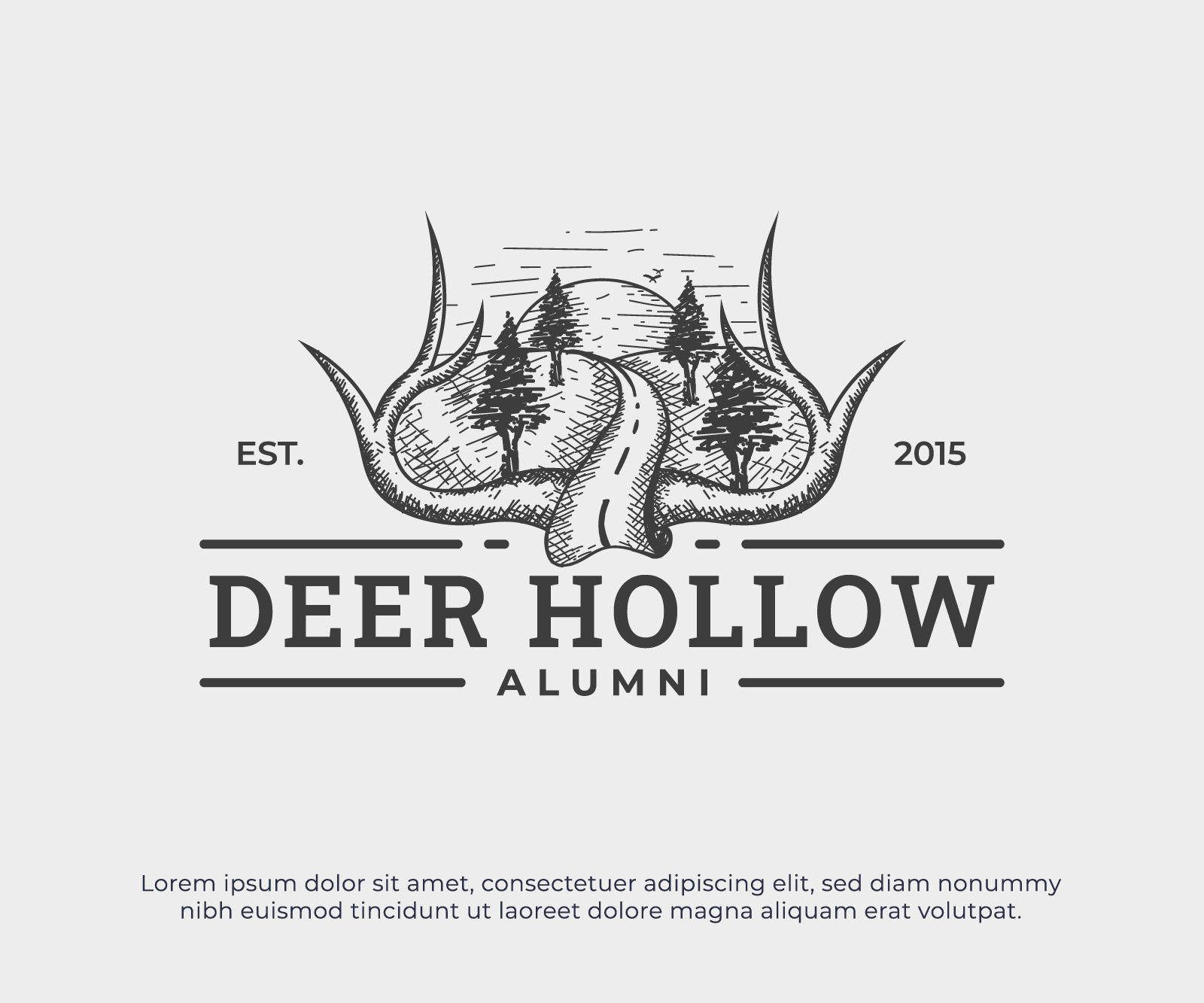 Logo Design by Nevore Graphics for Deer Hollow Recovery | Design #29594603