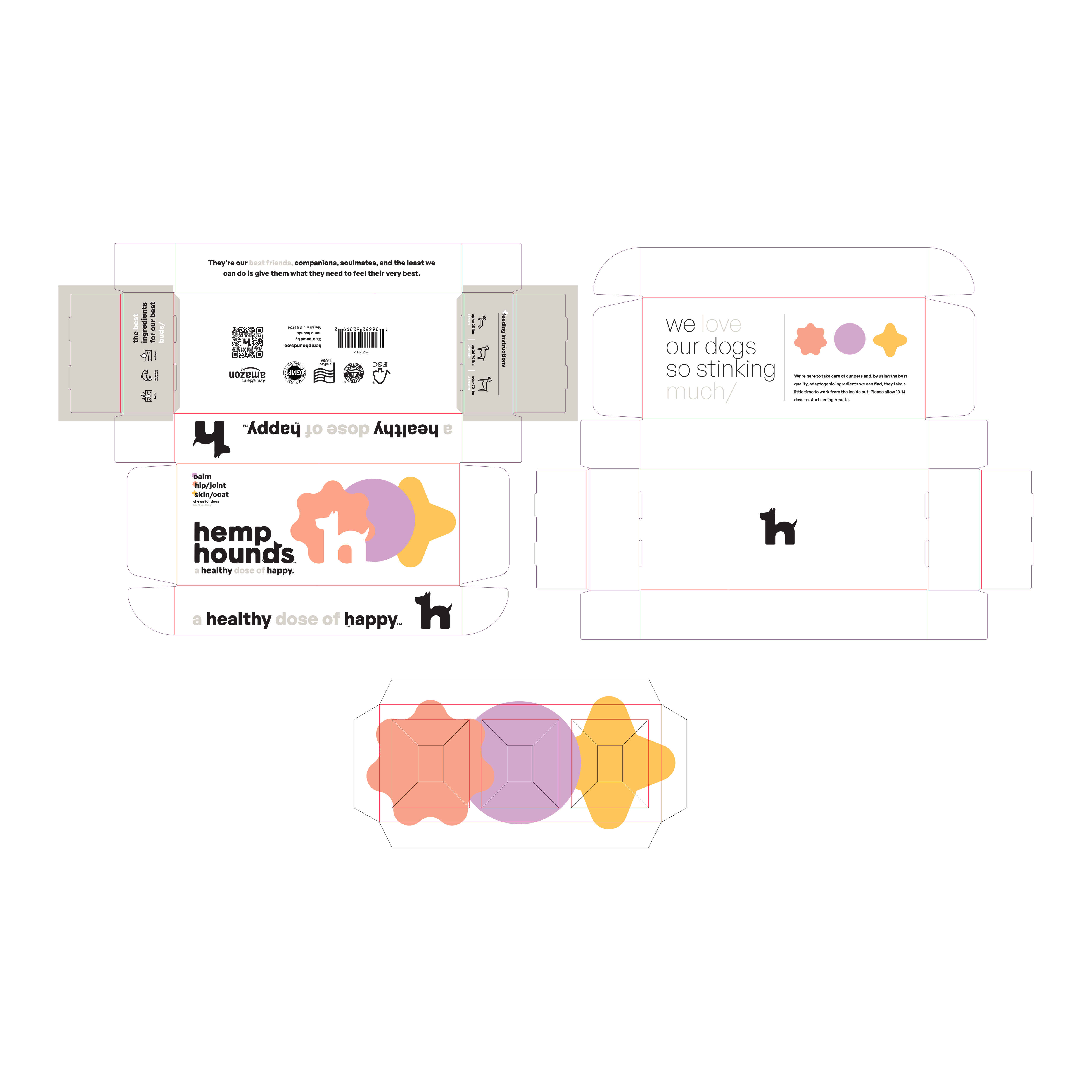 Packaging Design by JianBranding for Hemp Hounds Llc | Design #29813094