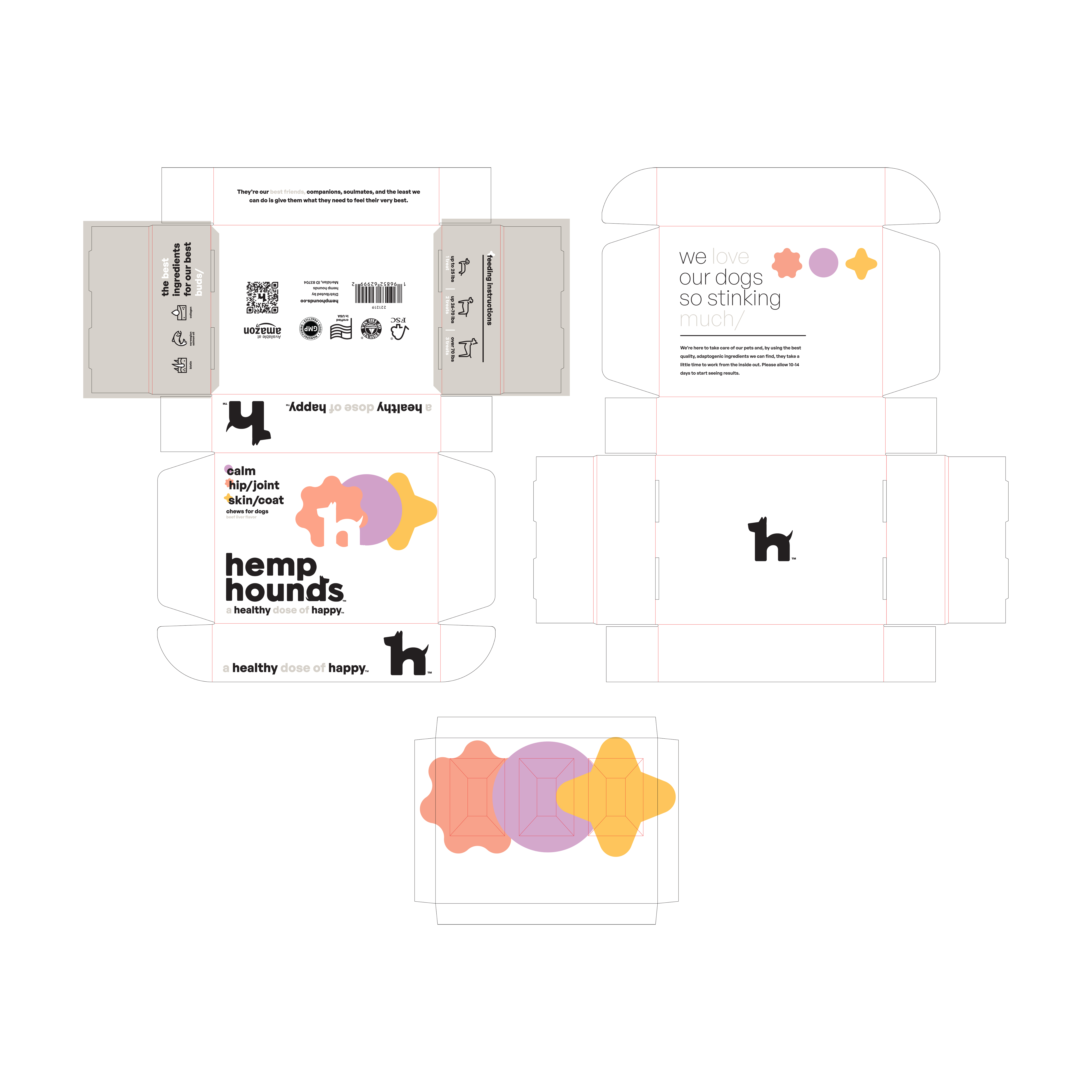 Packaging Design by JianBranding for Hemp Hounds Llc | Design #29825247