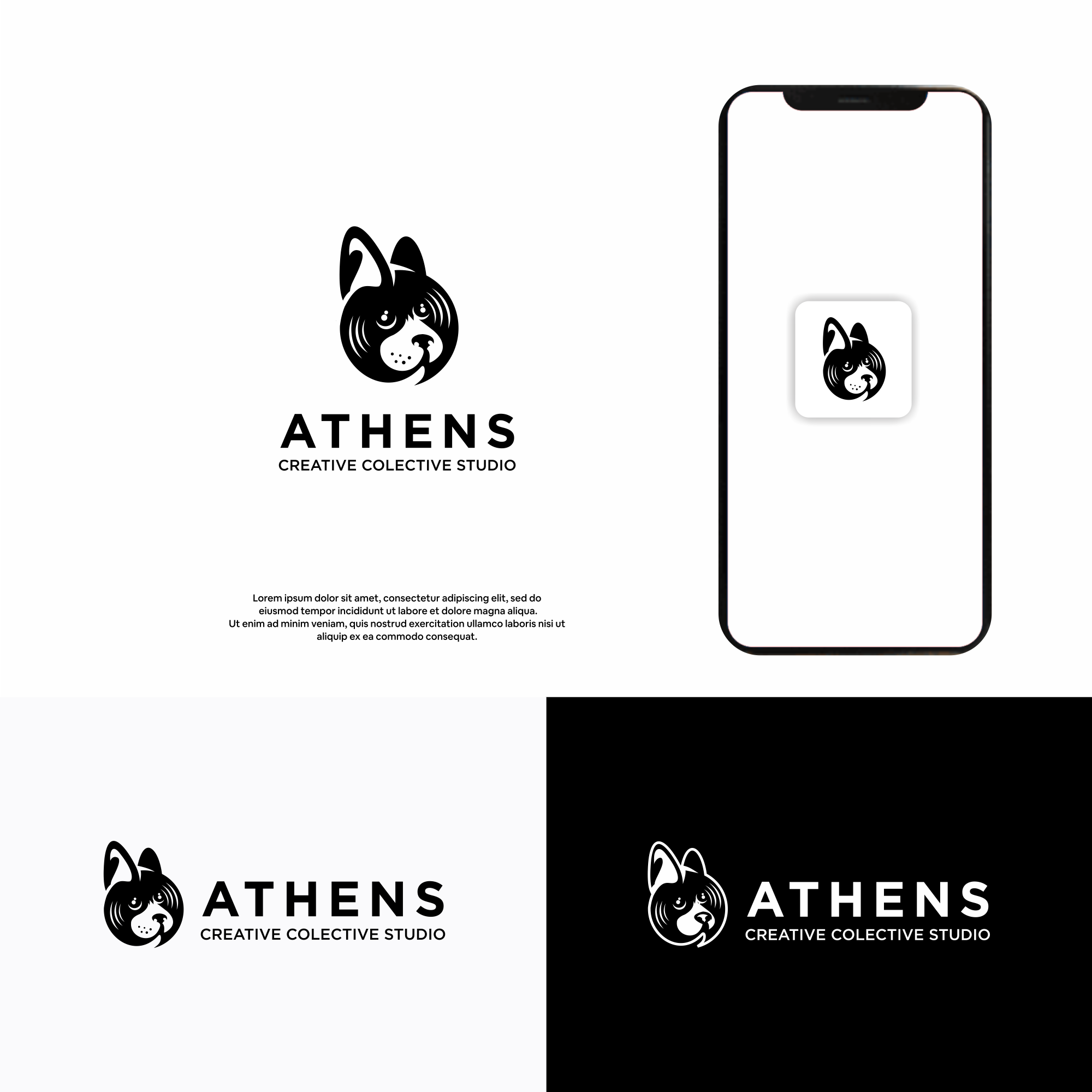 Diseño de Logo por DesignFirst para Athen Creative Collective Studio | Diseño #29596345