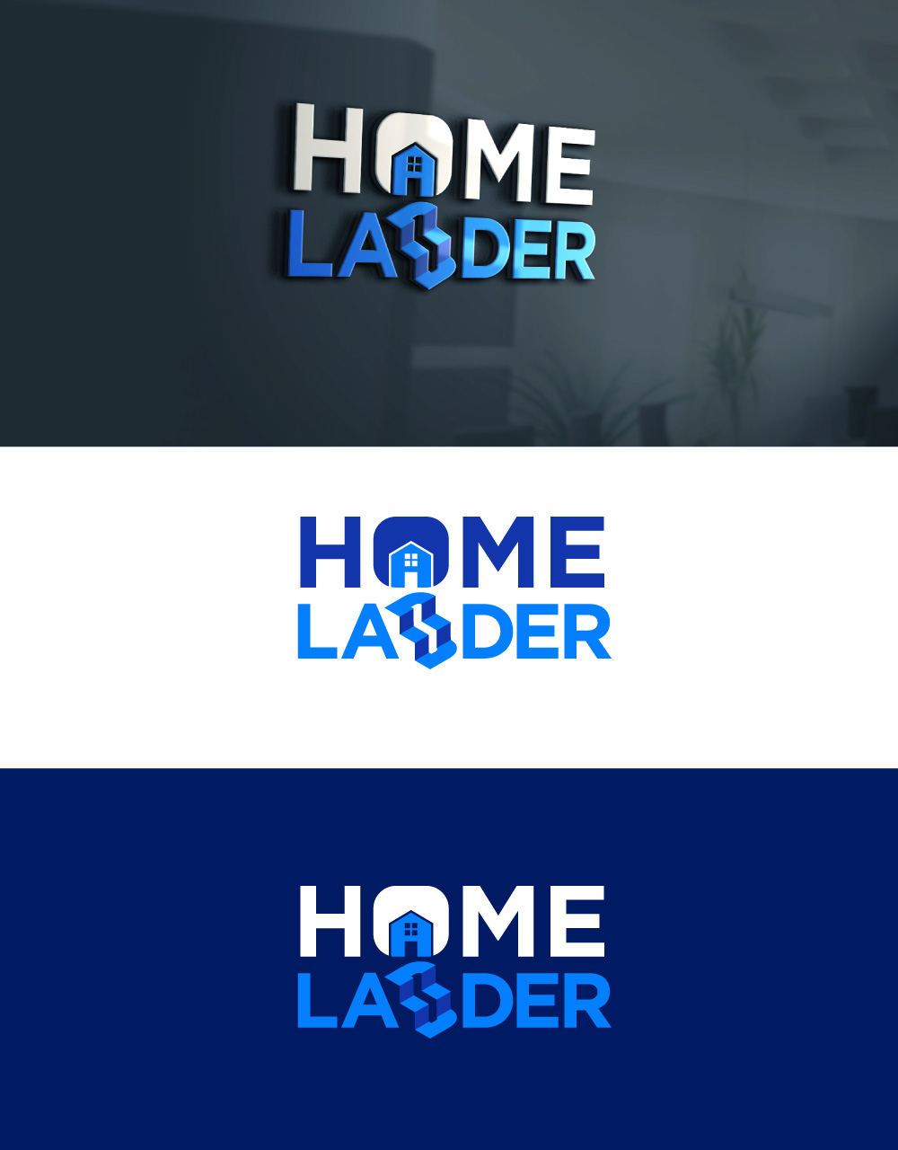 Diseño de Logo por Sergio Coelho para Home Ladder | Diseño #29603188