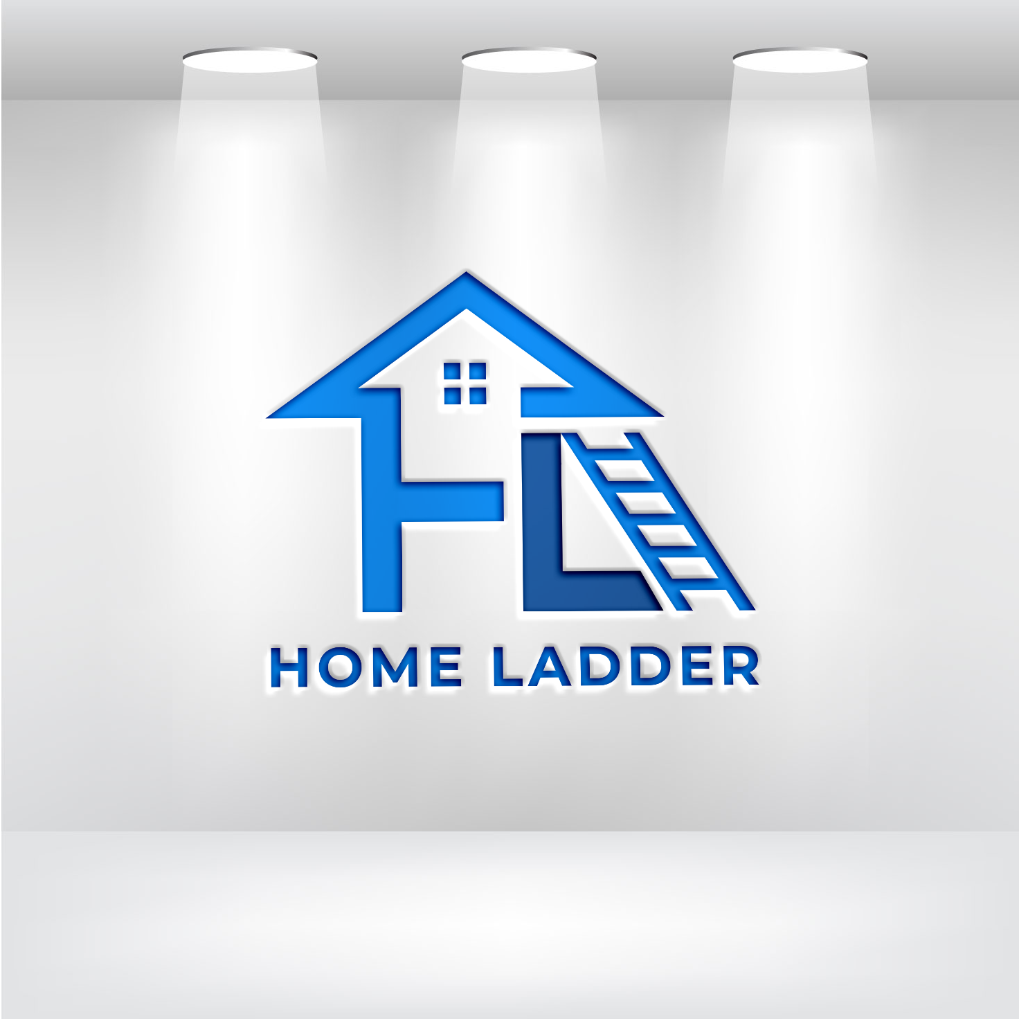 Logo Design by Graphixpointt for Home Ladder | Design #29603332