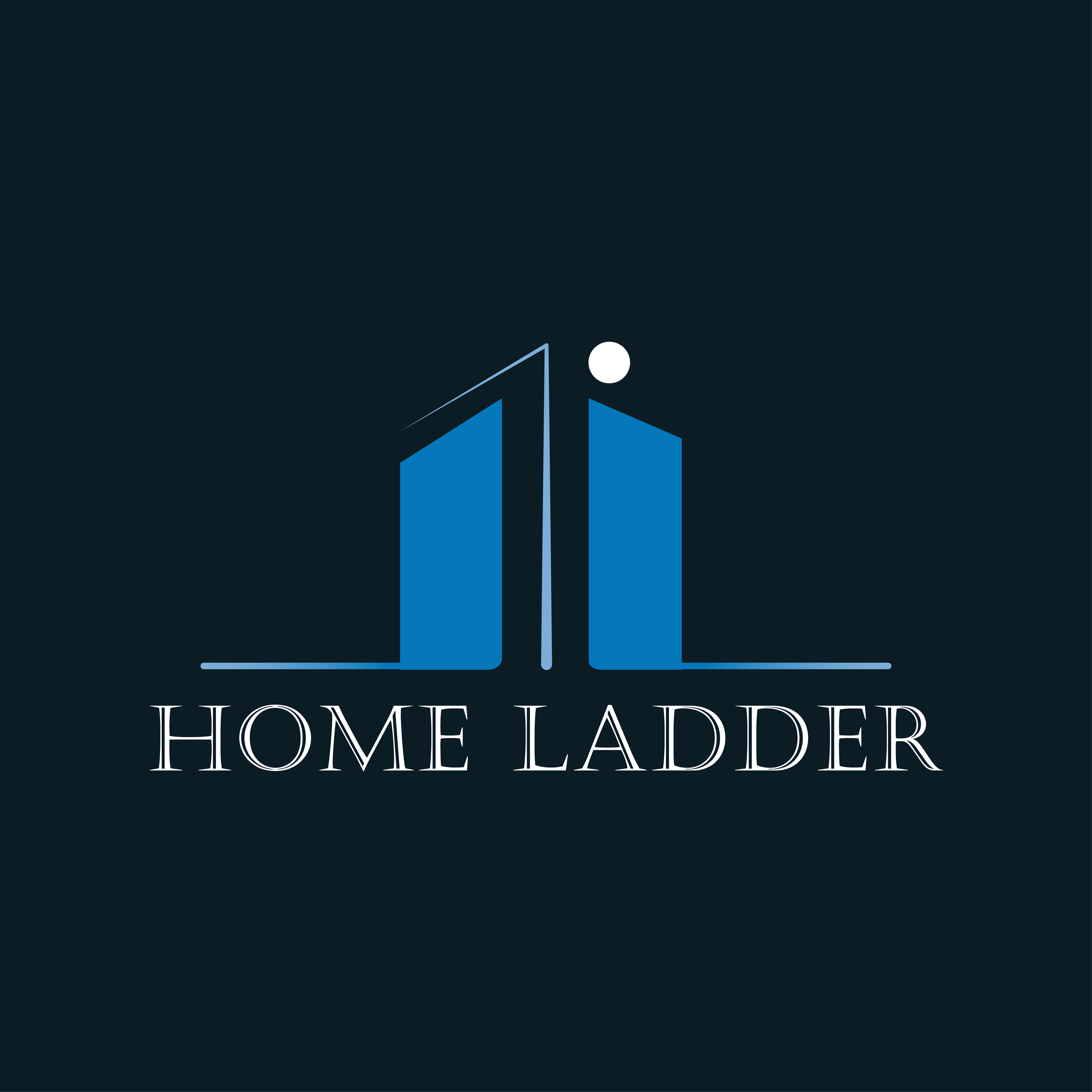 Logo Design by Chamila Designs for Home Ladder | Design #29605787