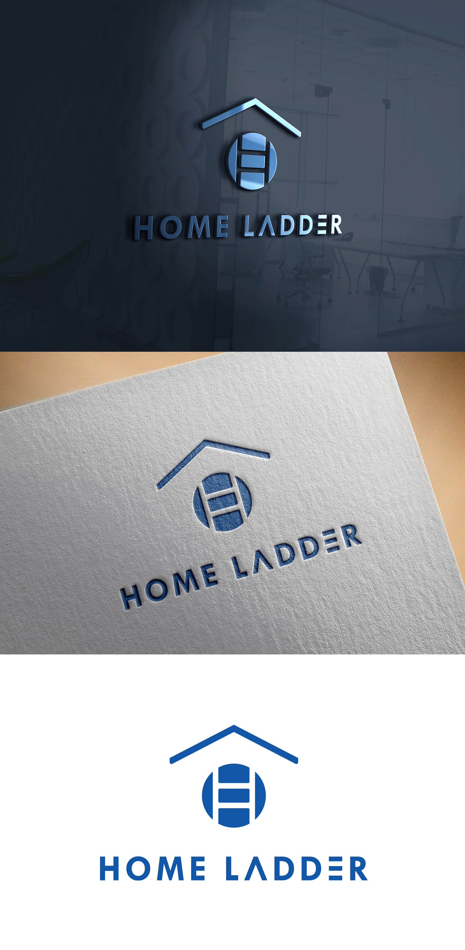 Logo Design by sariaka for Home Ladder | Design #29604059