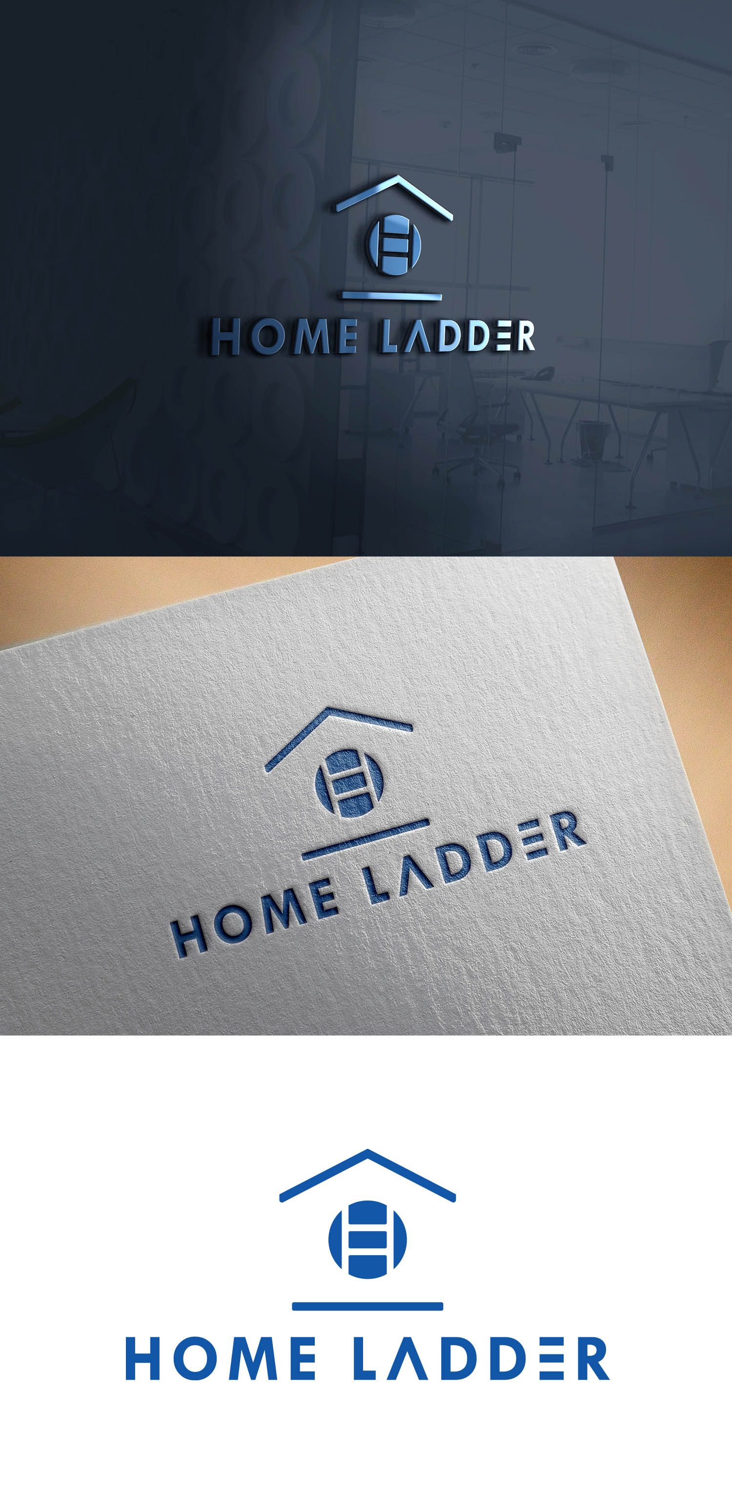 Logo Design by sariaka for Home Ladder | Design #29631220