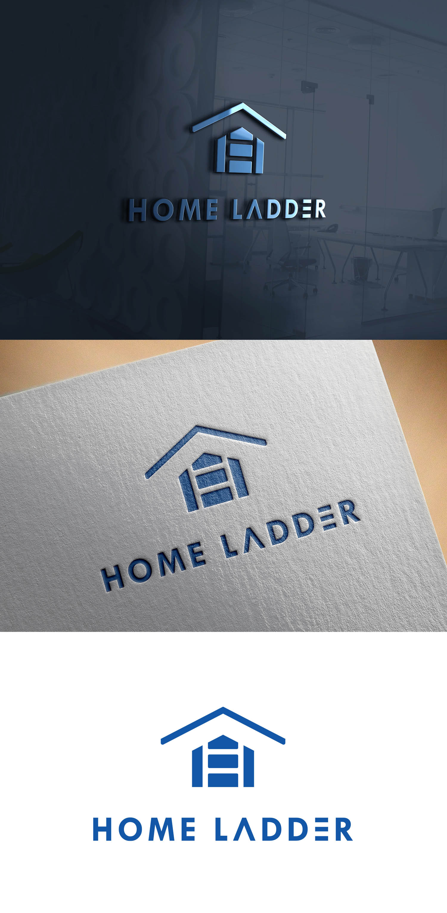 Logo Design by sariaka for Home Ladder | Design #29631223
