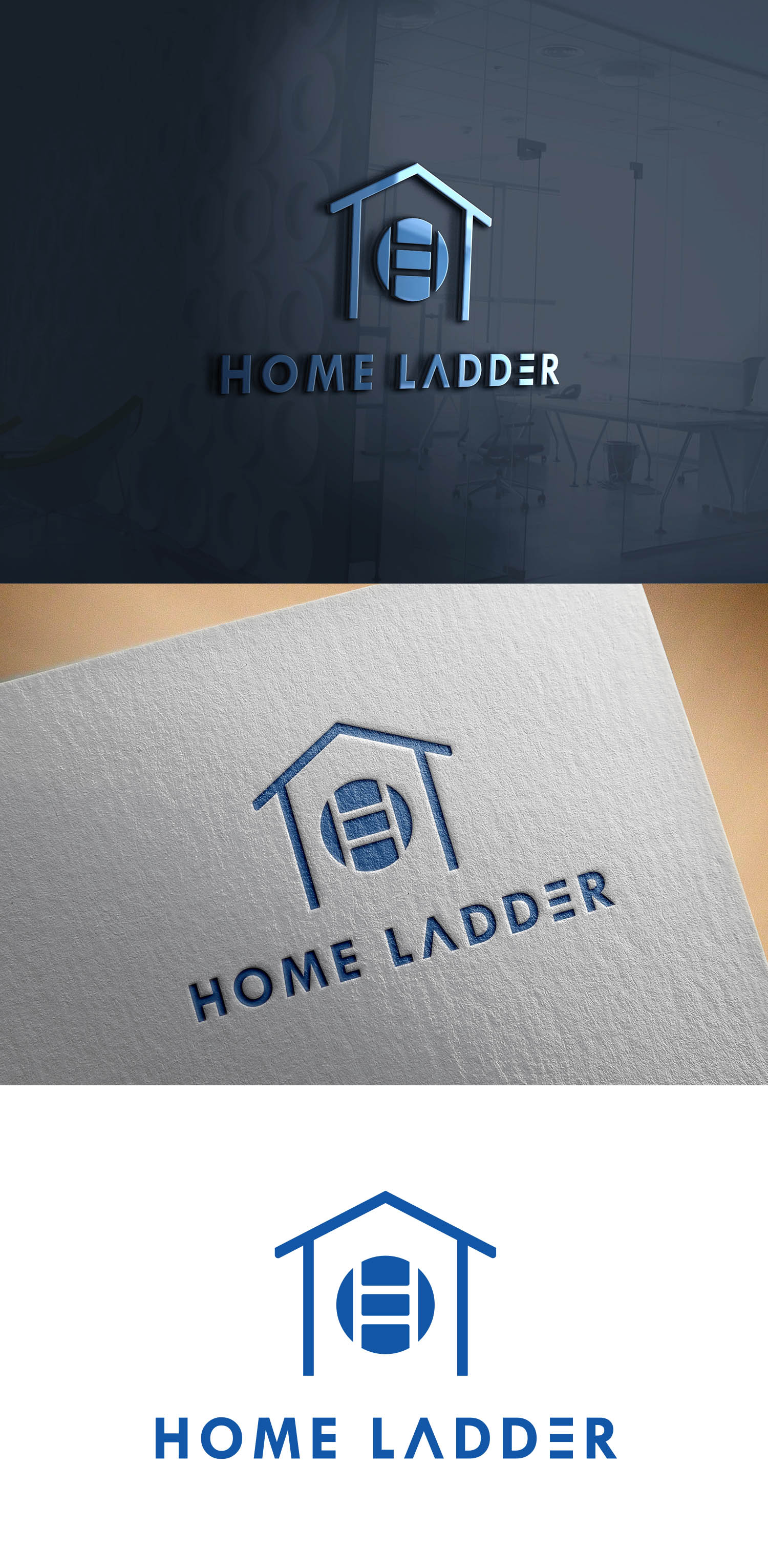 Logo Design by sariaka for Home Ladder | Design #29631228