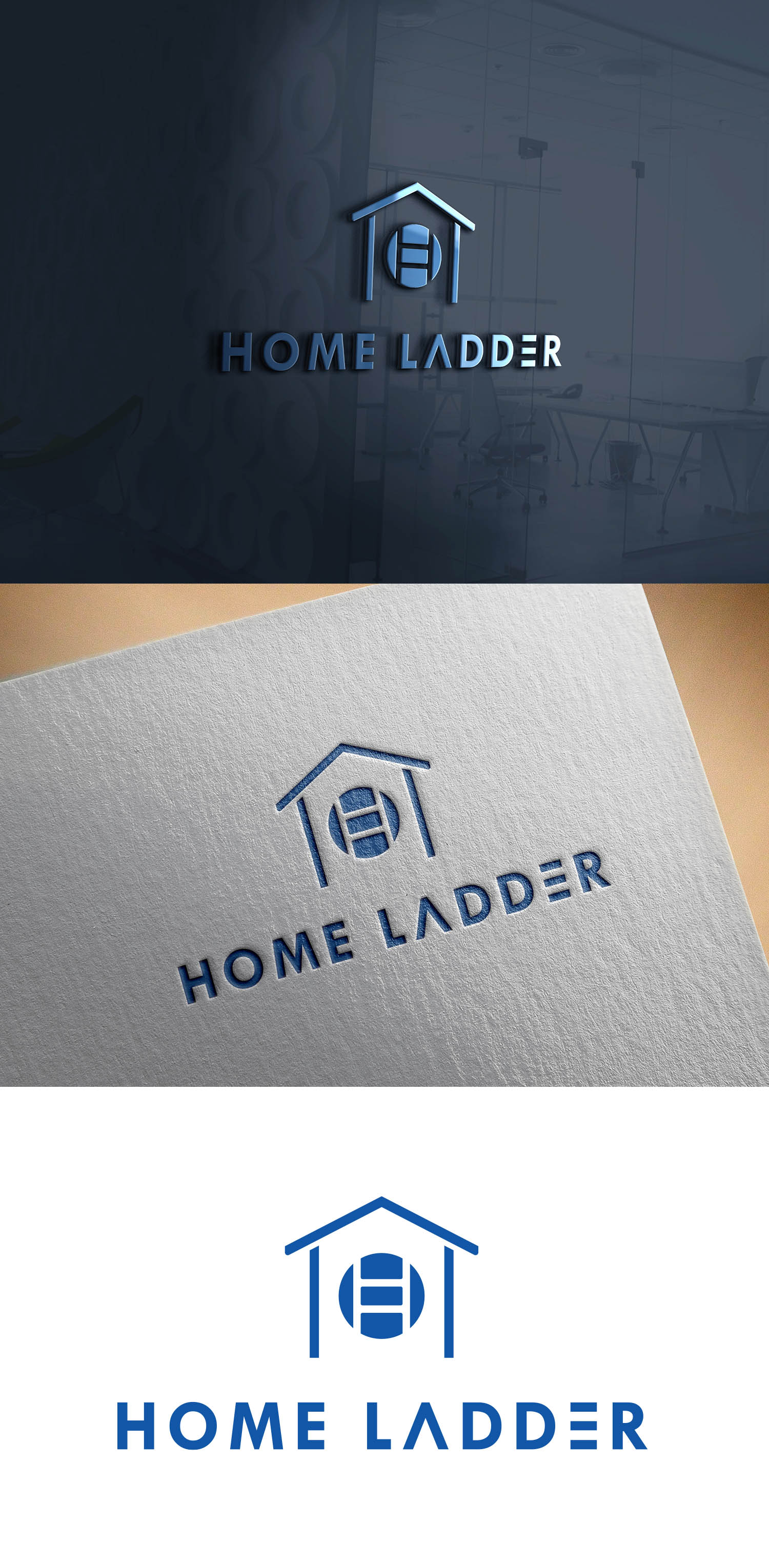 Logo Design by sariaka for Home Ladder | Design #29631233