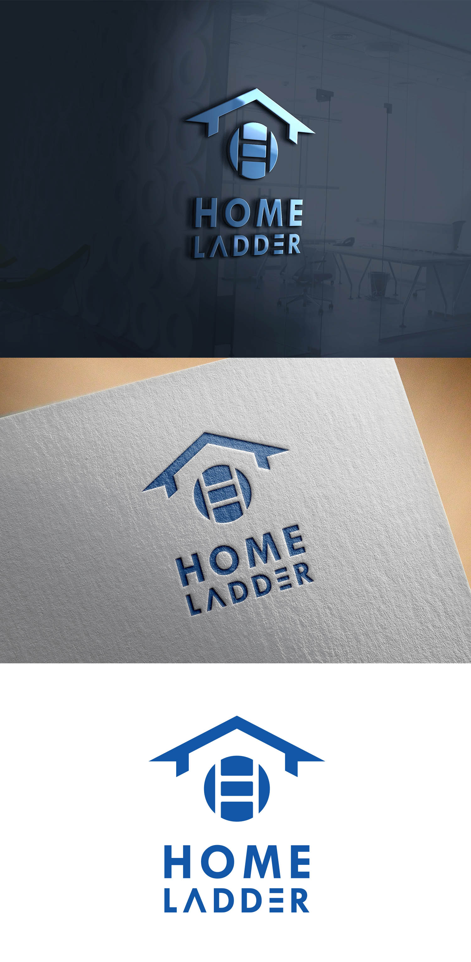 Logo Design by sariaka for Home Ladder | Design #29633637