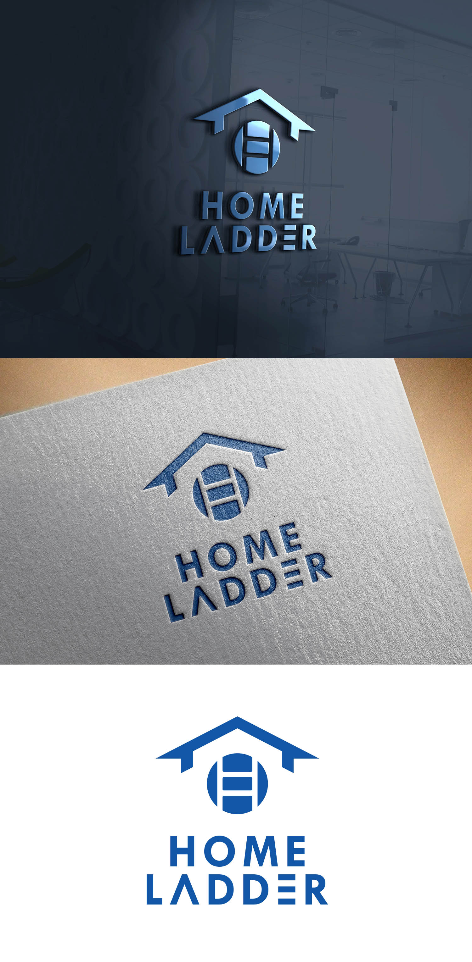 Logo Design by sariaka for Home Ladder | Design #29633658
