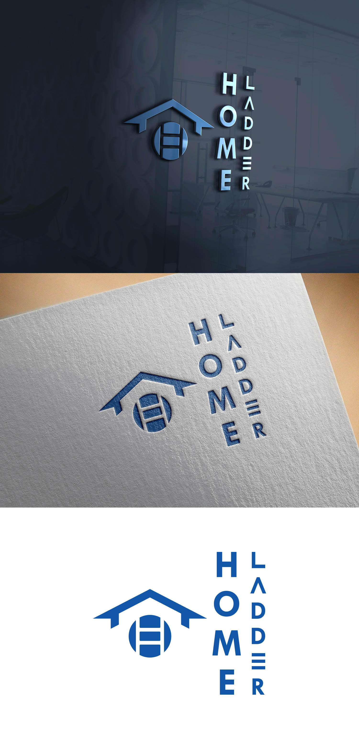 Logo Design by sariaka for Home Ladder | Design #29647780