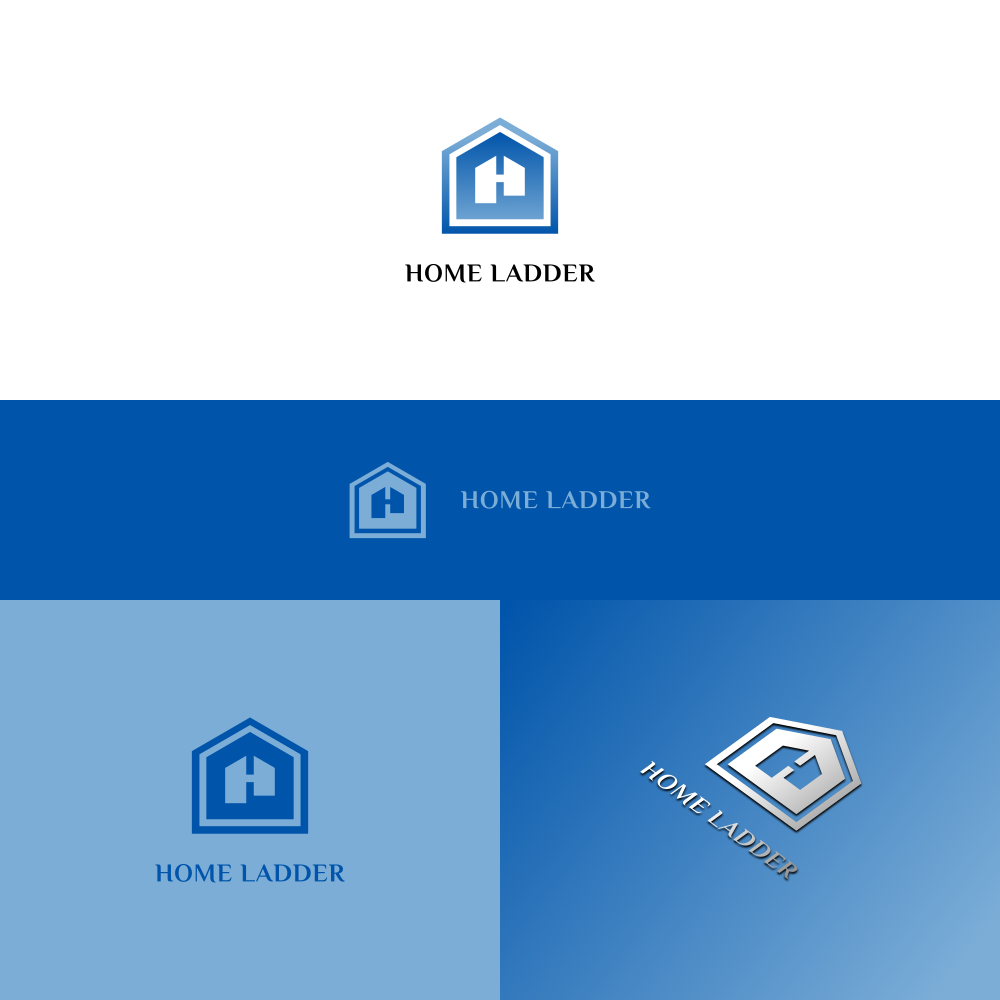 Logo Design by alitjuara for Home Ladder | Design #29631307