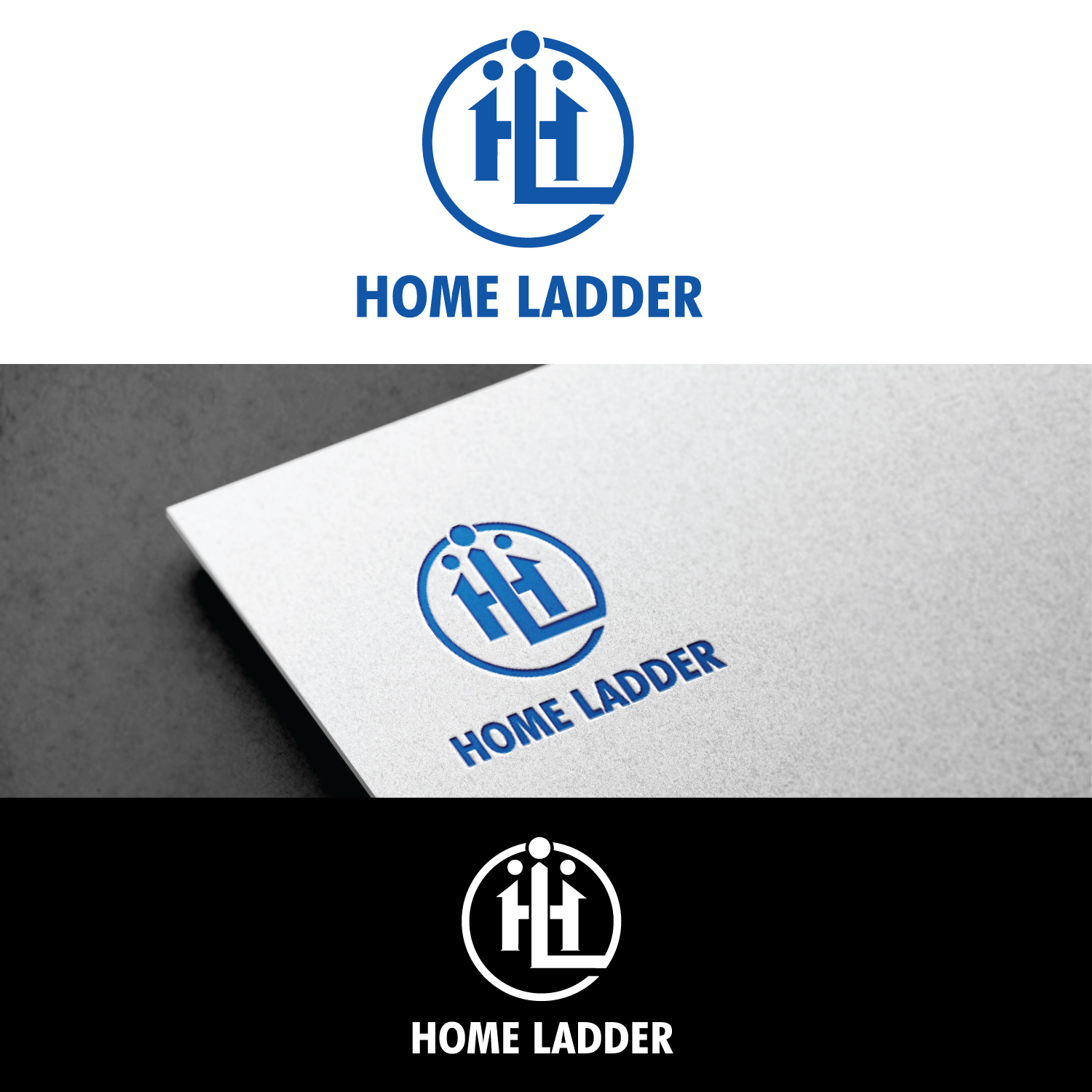 Logo Design by GODDREAMCREATION for Home Ladder | Design #29627050