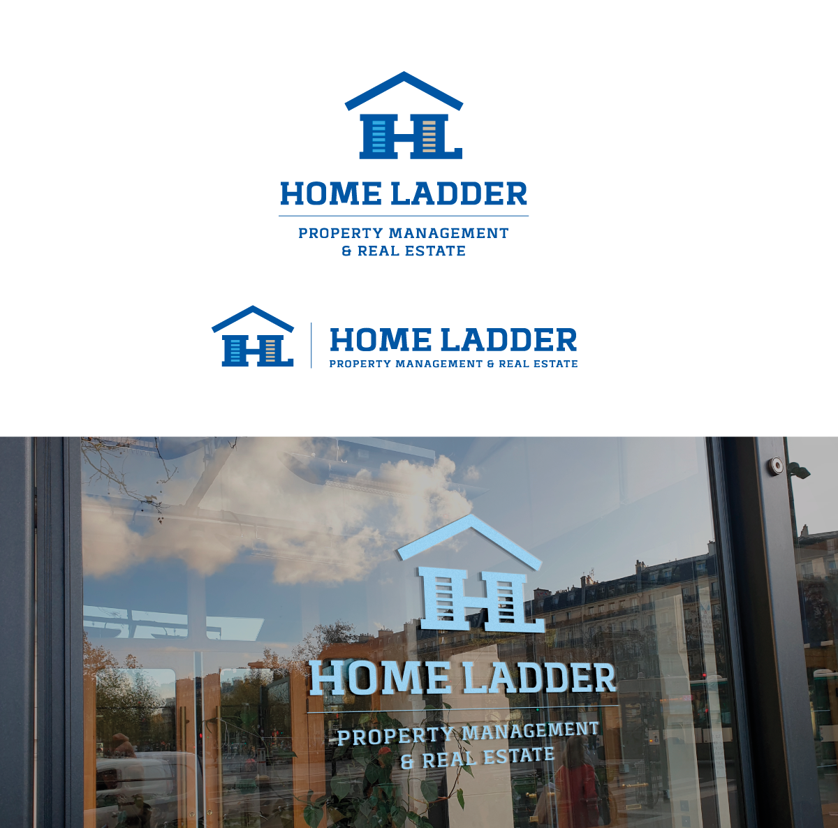 Logo Design by TheForm for Home Ladder | Design #29615390