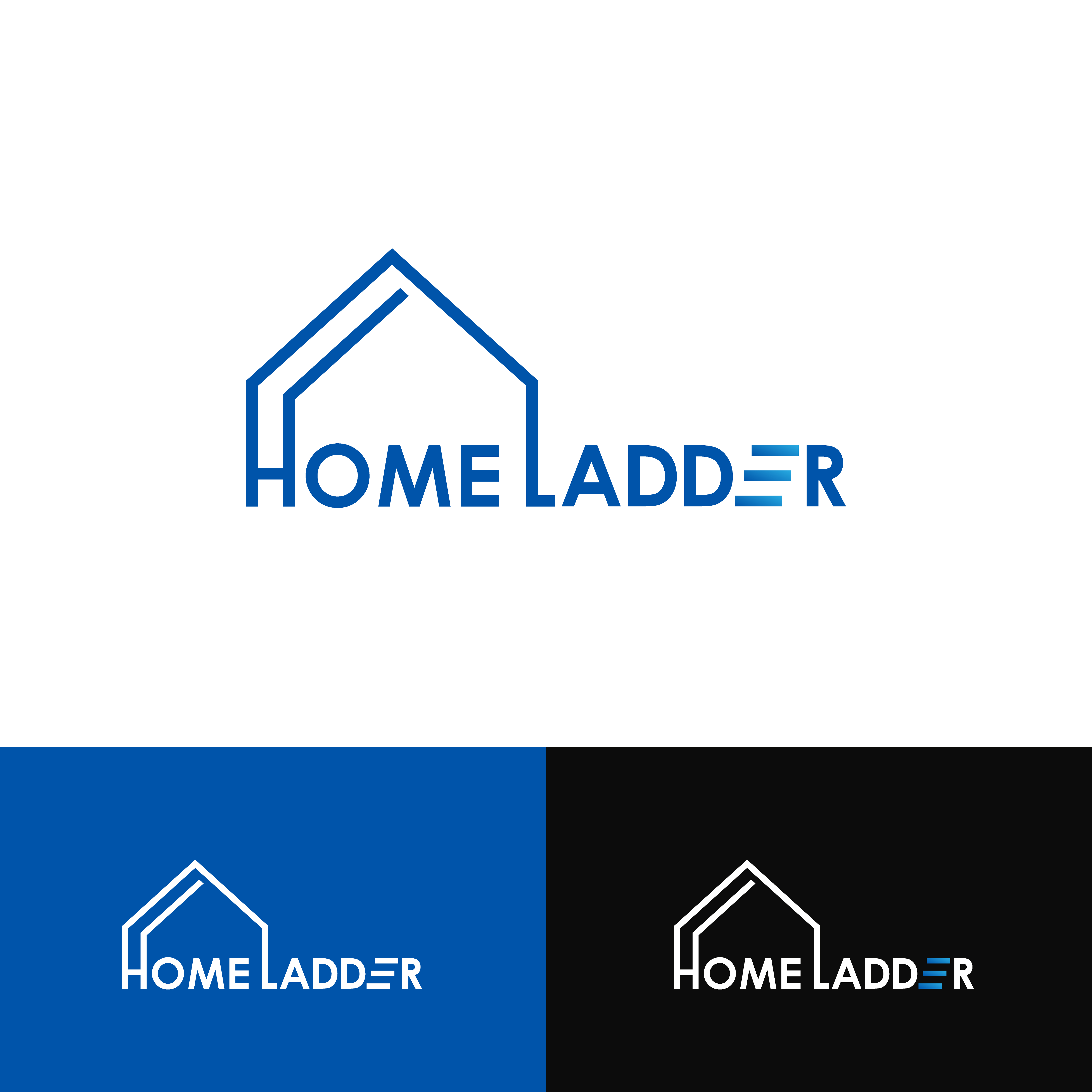 Logo Design by Aldan Design for Home Ladder | Design #29624288