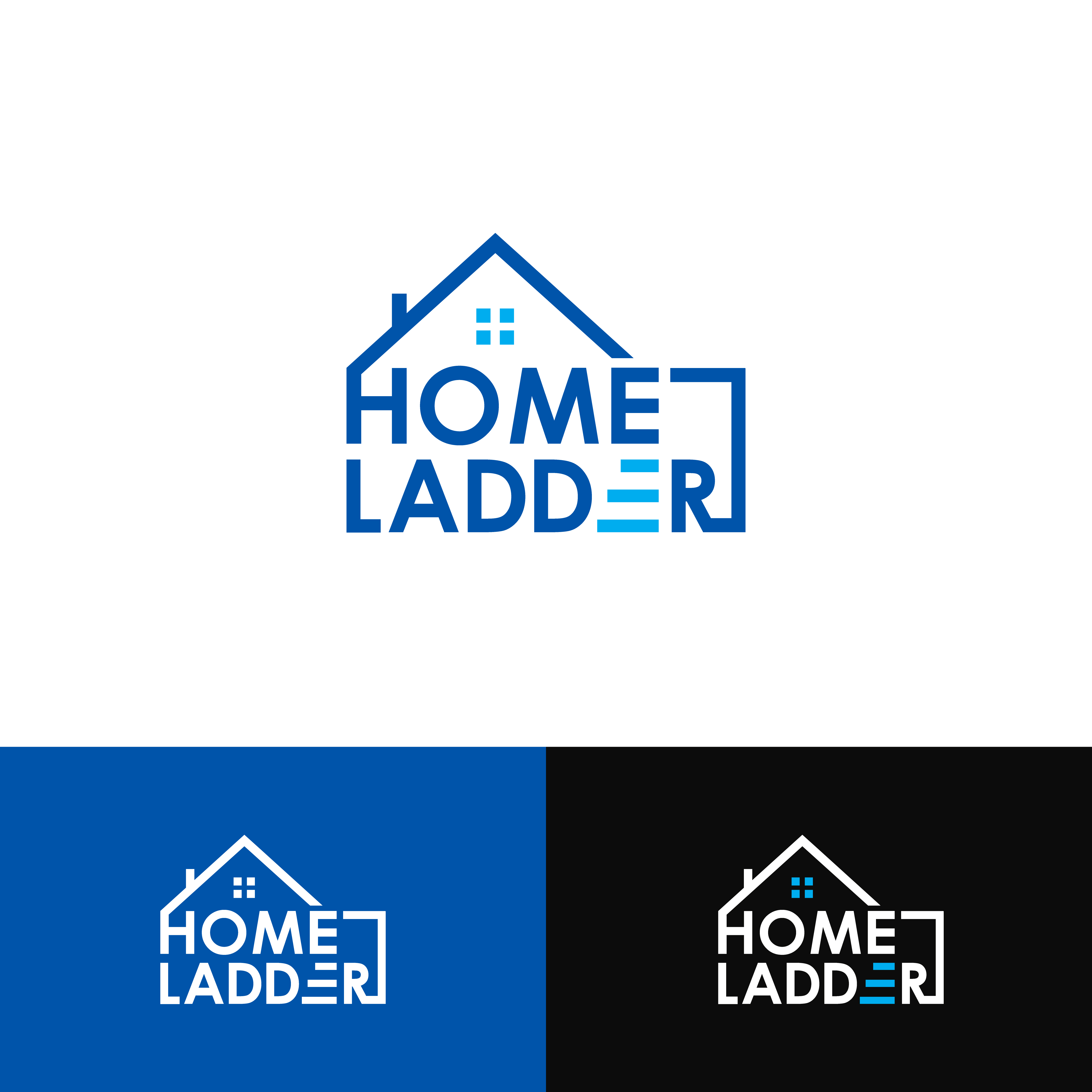 Logo Design by Aldan Design for Home Ladder | Design #29624567