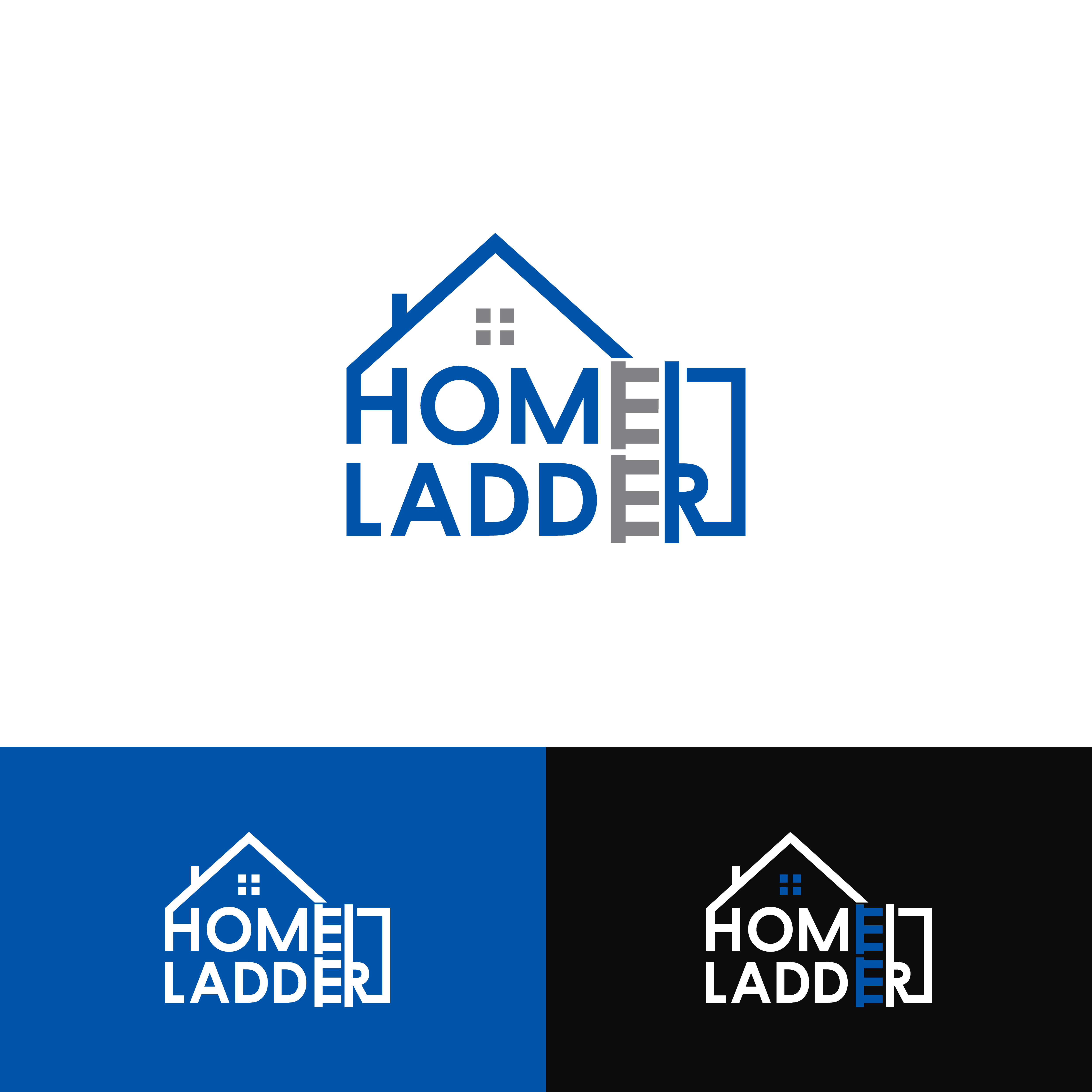 Logo Design by Aldan Design for Home Ladder | Design #29624663