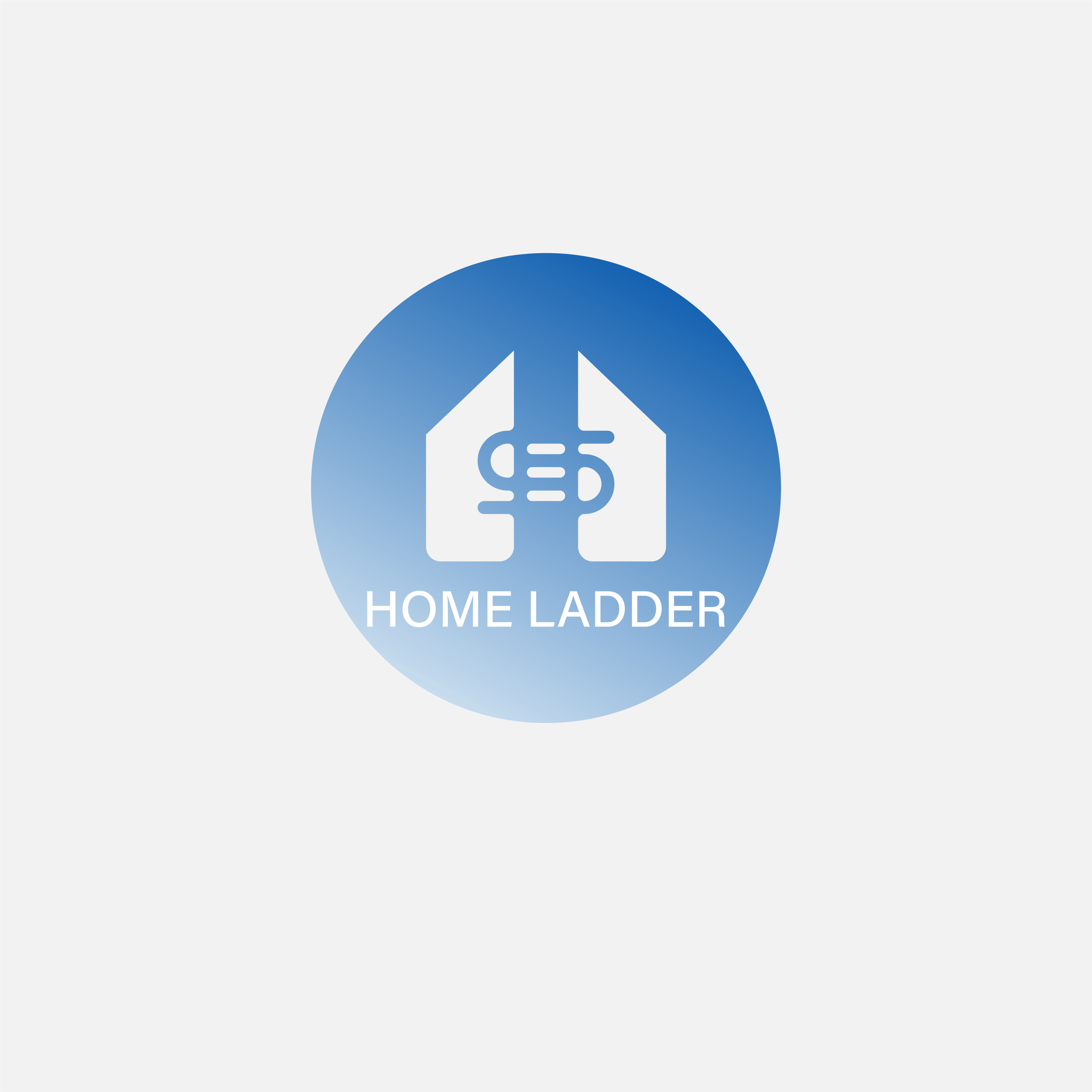 Logo Design by nhembram~ for Home Ladder | Design #29631114