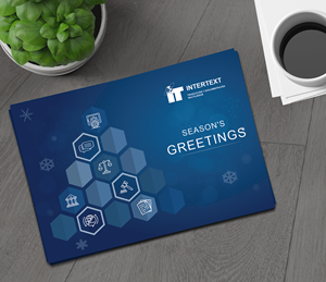 Greeting Card Design by alex989 for INTERTEXT Traducción y documentación multilingüe, S.L. | Design: #29607997