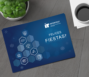 Diseño de Tarjeta de Felicitación por alex989 para INTERTEXT Traducción y documentación multilingüe, S.L. | Diseño: #29613800