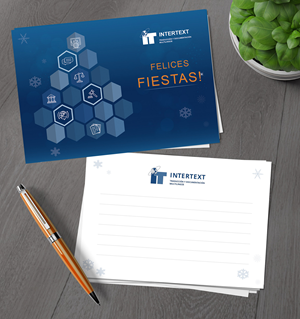 Diseño de Tarjeta de Felicitación por alex989 para INTERTEXT Traducción y documentación multilingüe, S.L. | Diseño: #29638350