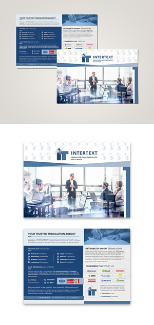 Diseño de Tarjeta de Felicitación por debdesign para INTERTEXT Traducción y documentación multilingüe, S.L. | Diseño: #29606858