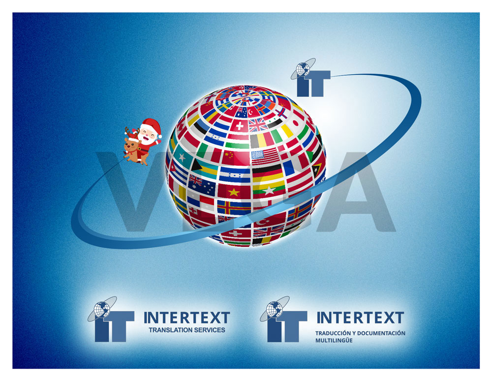 Diseño de Tarjeta de Felicitación por VEGA-Designs para INTERTEXT Traducción y documentación multilingüe, S.L. | Diseño #29633615
