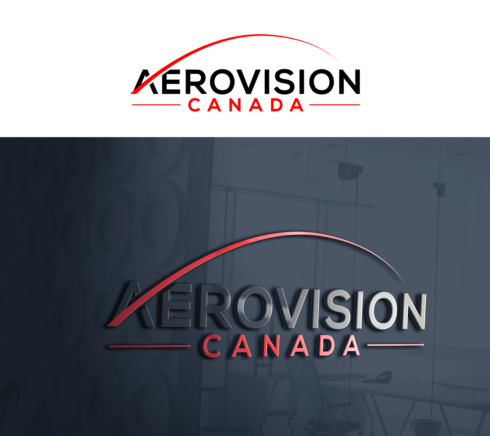 Logo Design by Ura Designs for AeroVision Canada Inc | Design #29633815