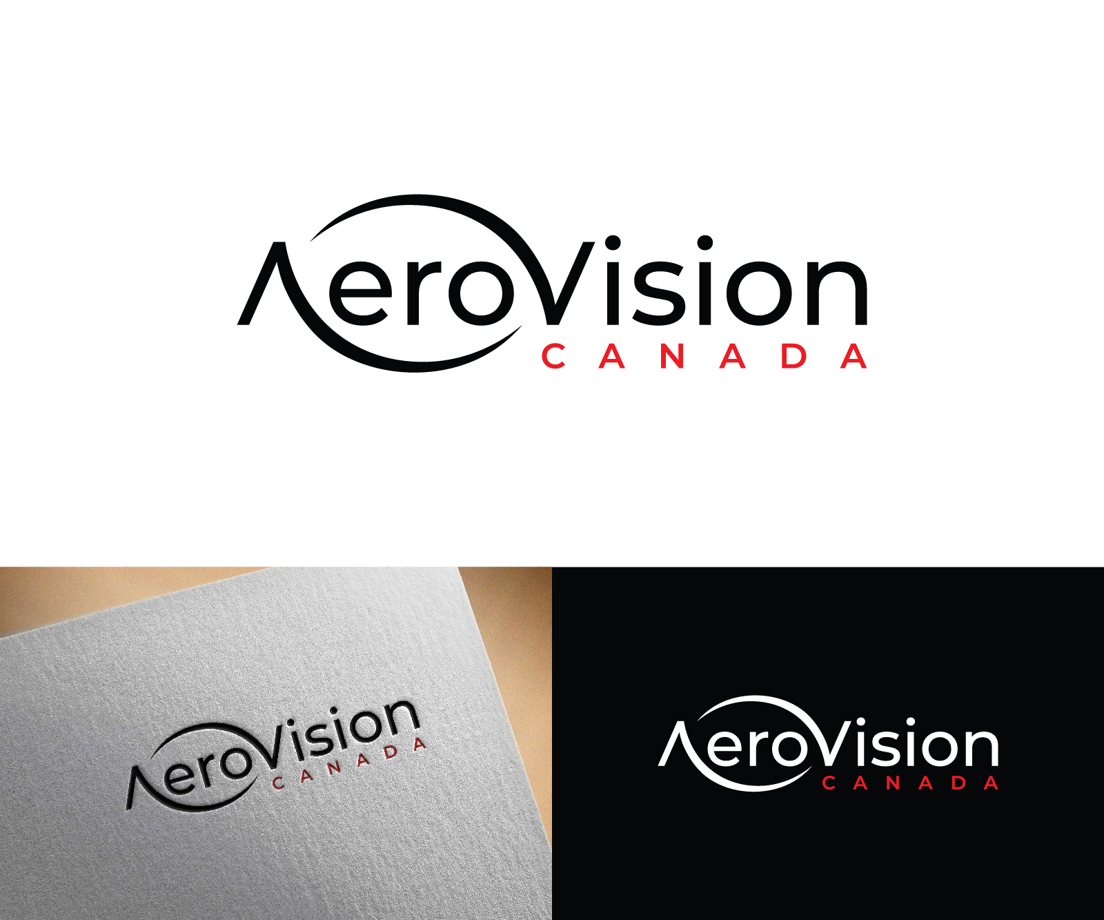 Logo Design by Nevore Graphics for AeroVision Canada Inc | Design #29599613