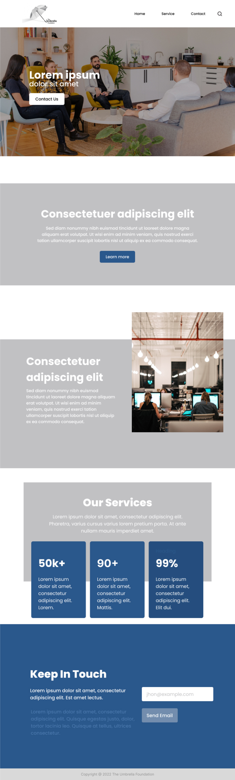 Web Design by FLoc! Studio for this project | Design #29617860