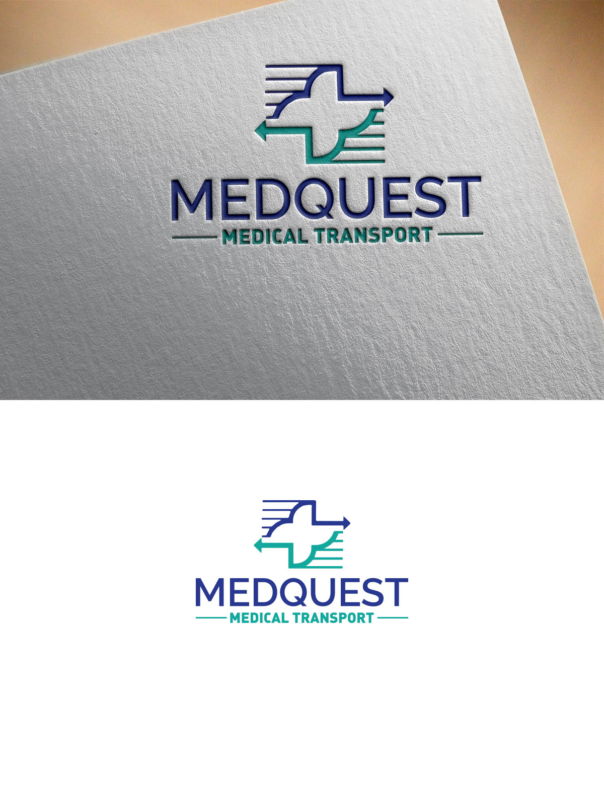 Serious, Traditional, Medical Logo Design for MedQuest Medical
