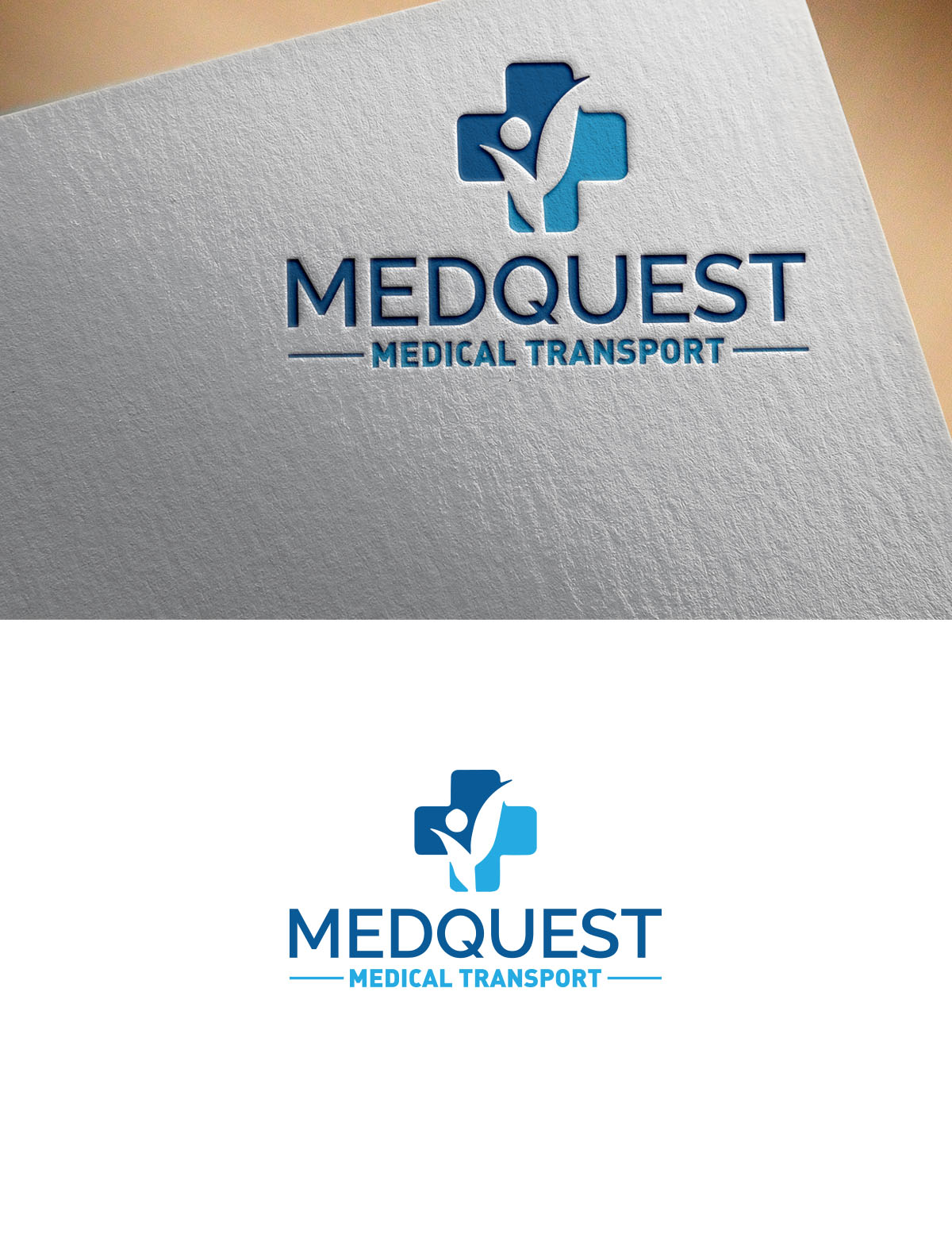 Serious, Traditional, Medical Logo Design for MedQuest Medical