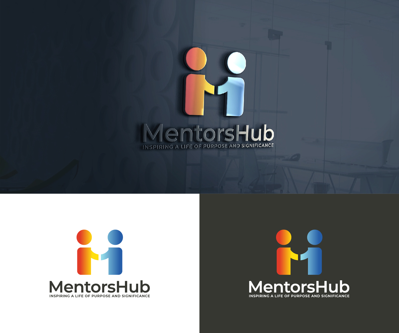 Logo Design by Nevore Graphics for MentorsHub Ltd | Design #29600440