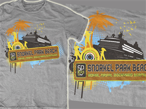 T-shirt Design by Arthirst for Snorkel Park Beach | Design: #3199794