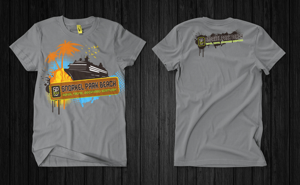 T-shirt Design by Arthirst for Snorkel Park Beach | Design #3199899
