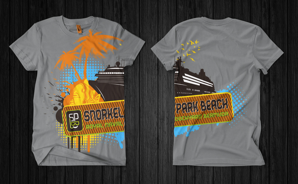 T-shirt Design by Arthirst for Snorkel Park Beach | Design #3199947