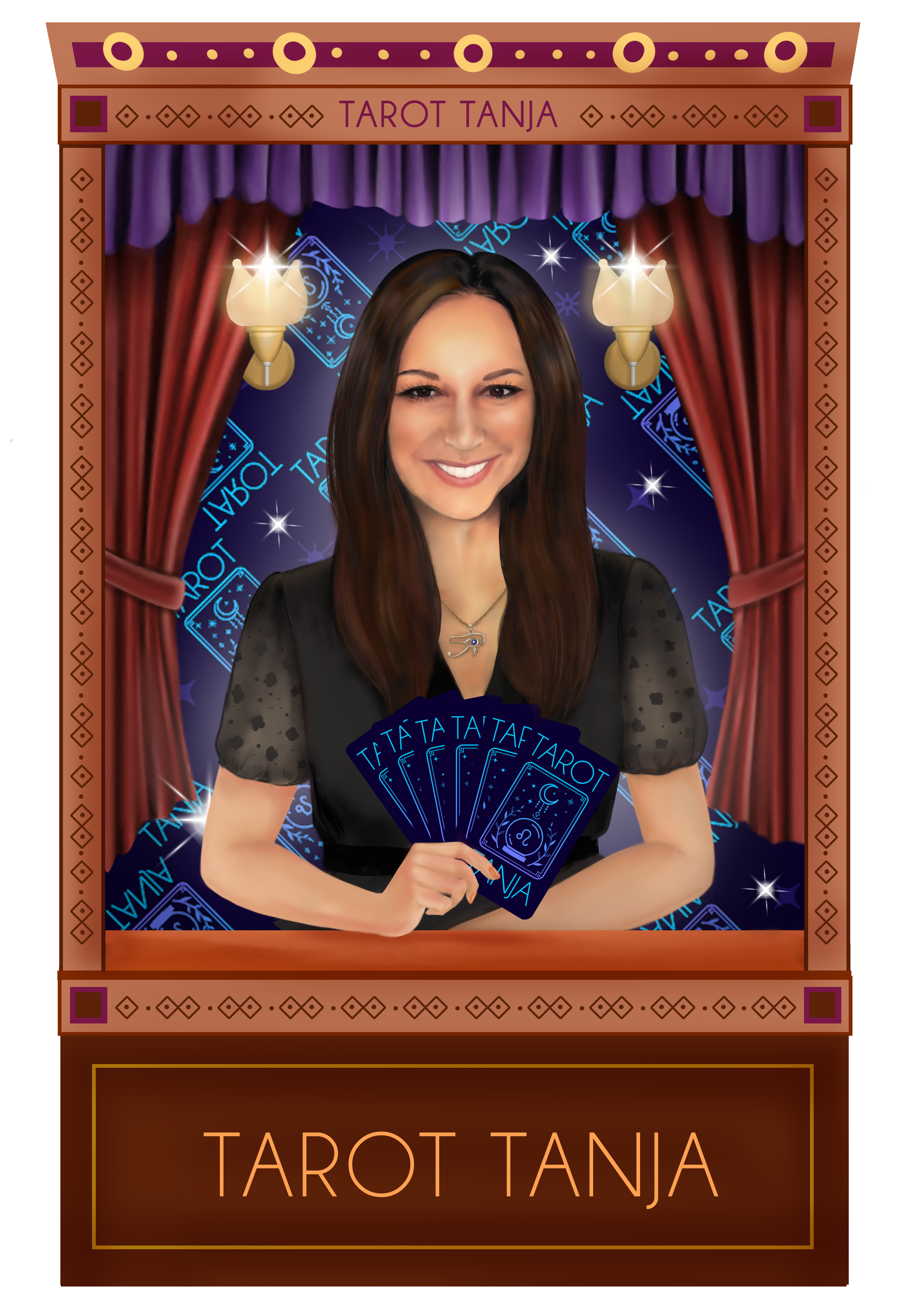 Diseño Con Ilustración por Mavis Goh para Tarot mit Tanja | Diseño: #29630993