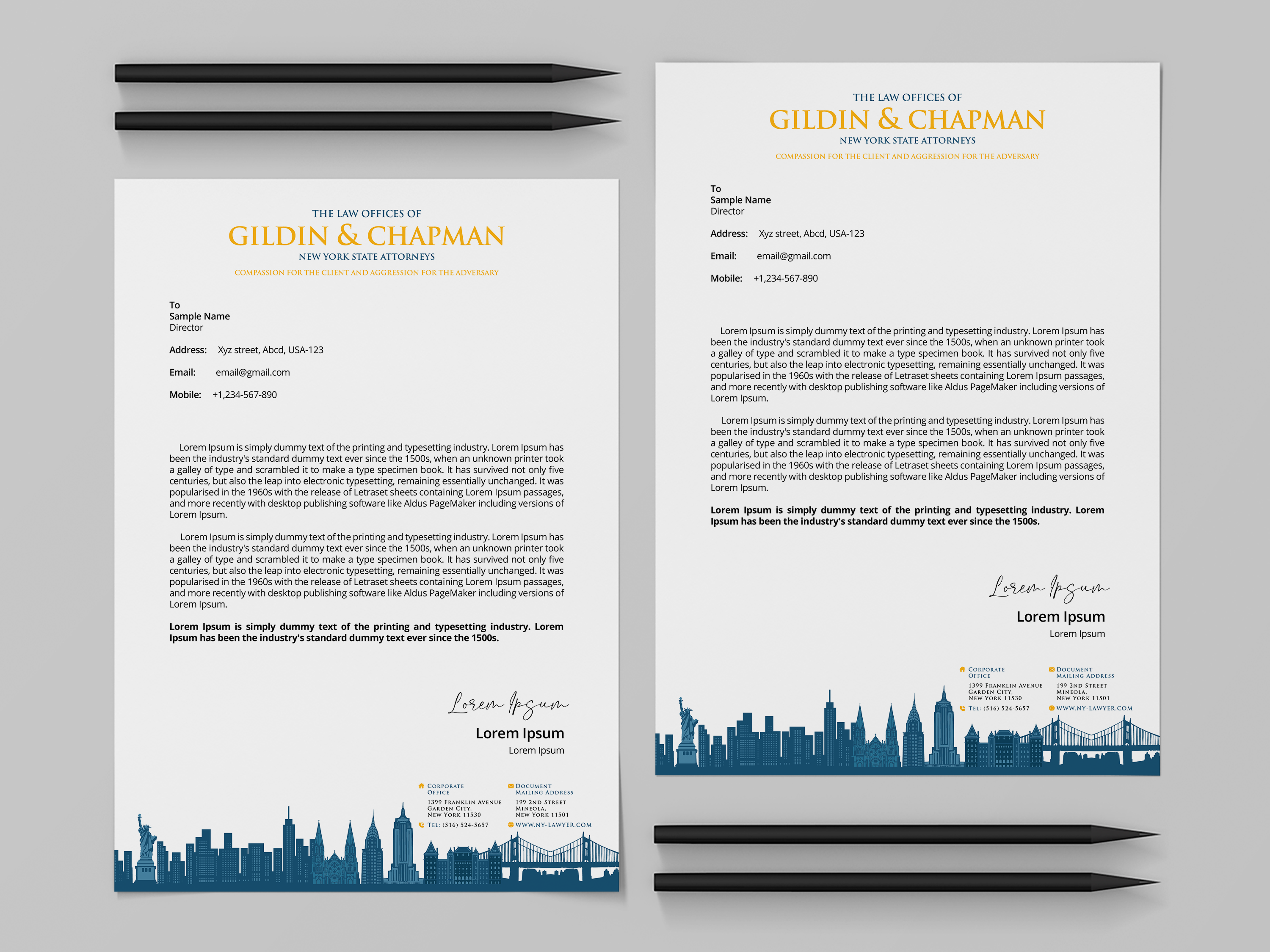 Letterhead Design by Navisol Creatives for this project | Design #29611290