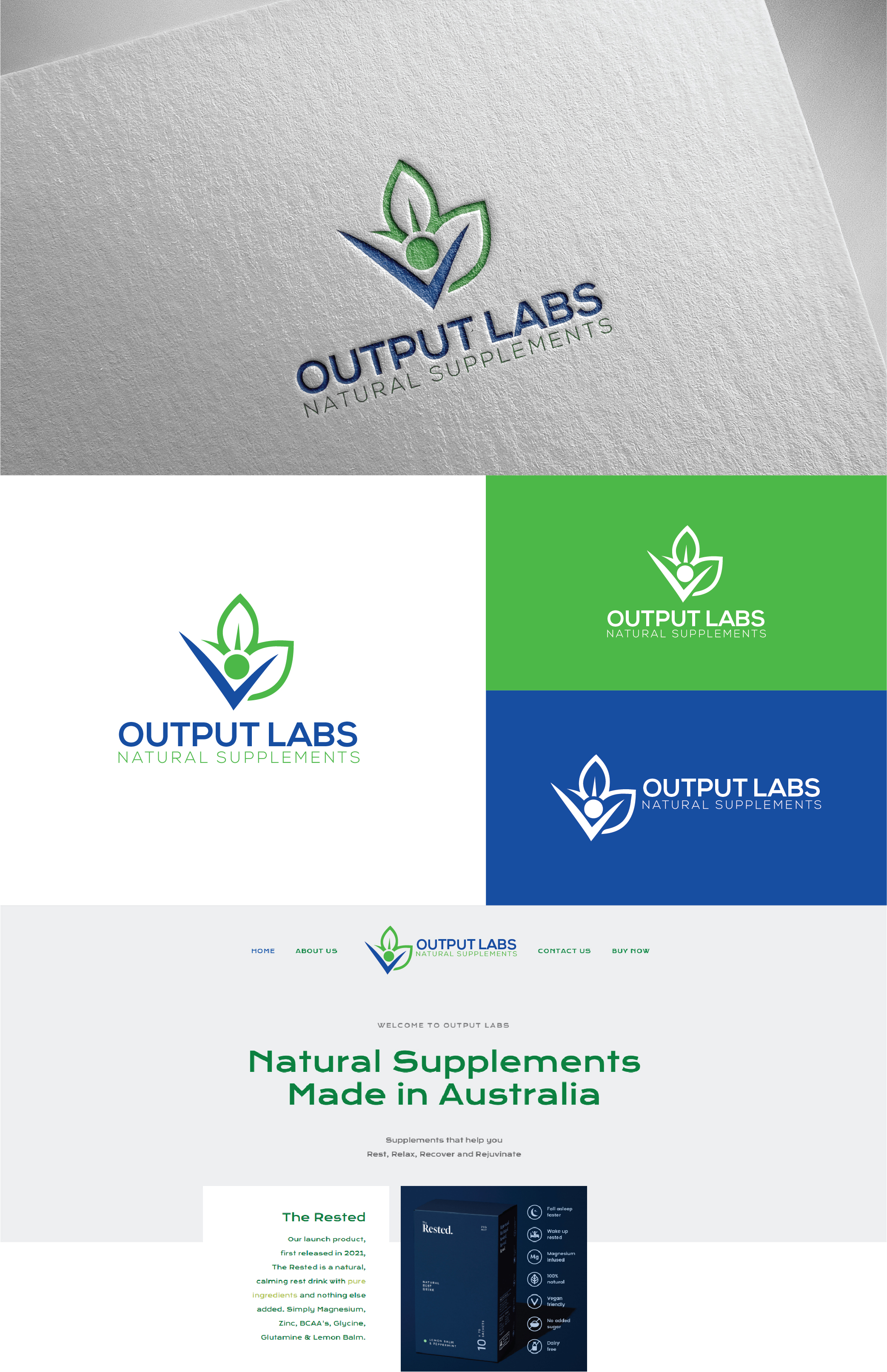 Logo Design by 3Guys for Output Labs | Design #29609172