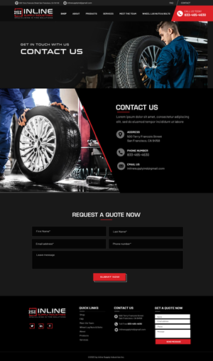 Wix Design by Blue Sparrow for this project | Design: #29624751