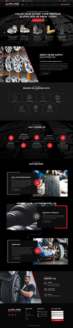 Wix Design by Blue Sparrow for this project | Design: #29637216