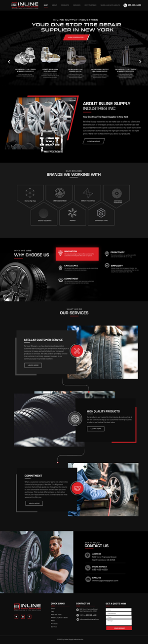 Wix Design by Blue Sparrow for this project | Design: #29637419