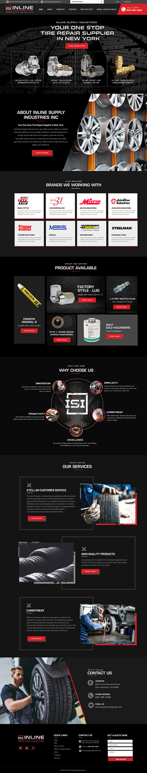 Wix Design by Blue Sparrow for this project | Design: #29652848