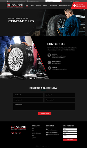 Wix Design by Blue Sparrow for this project | Design: #29683546